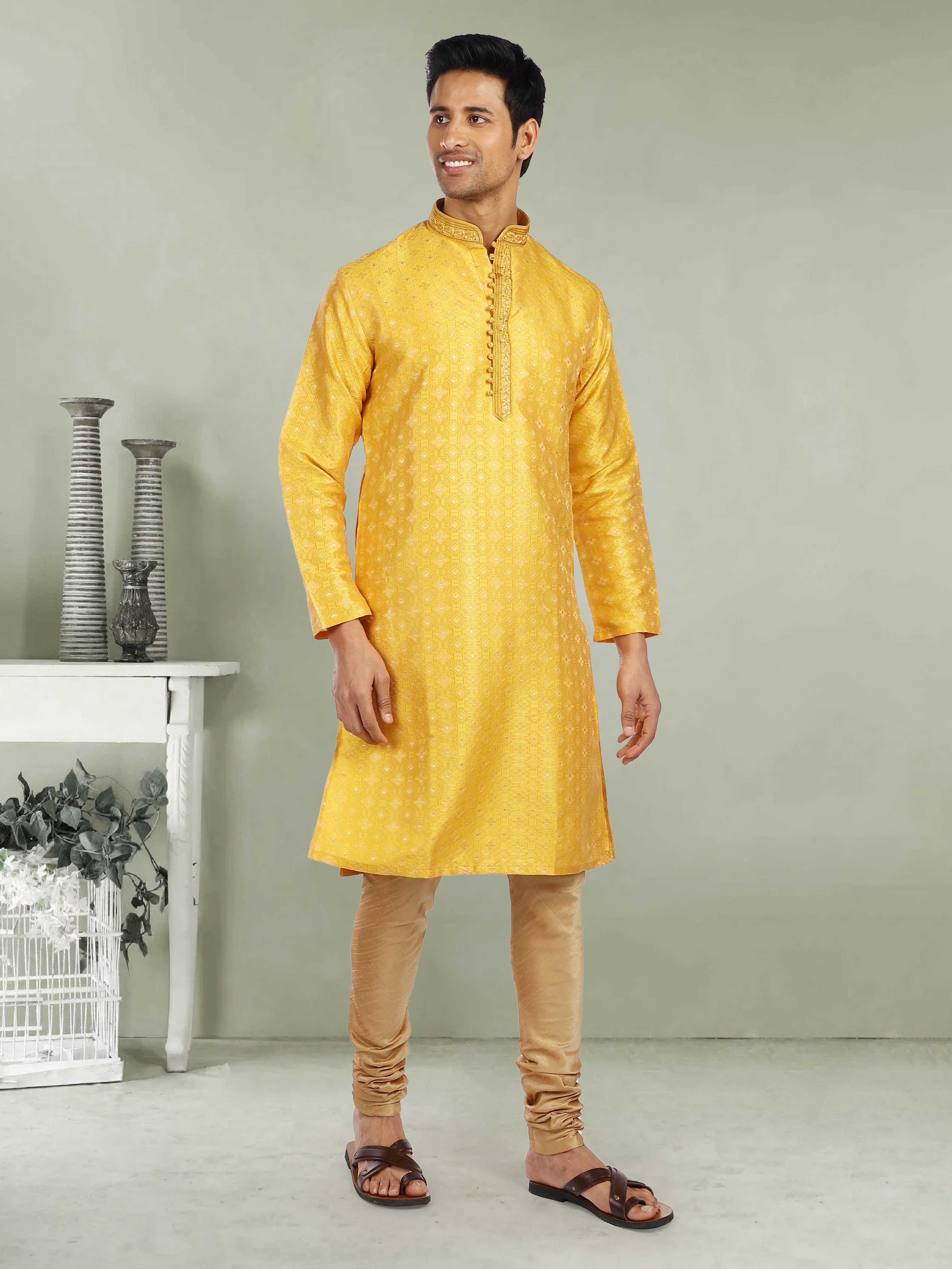 Mens Kurta Pajma Set