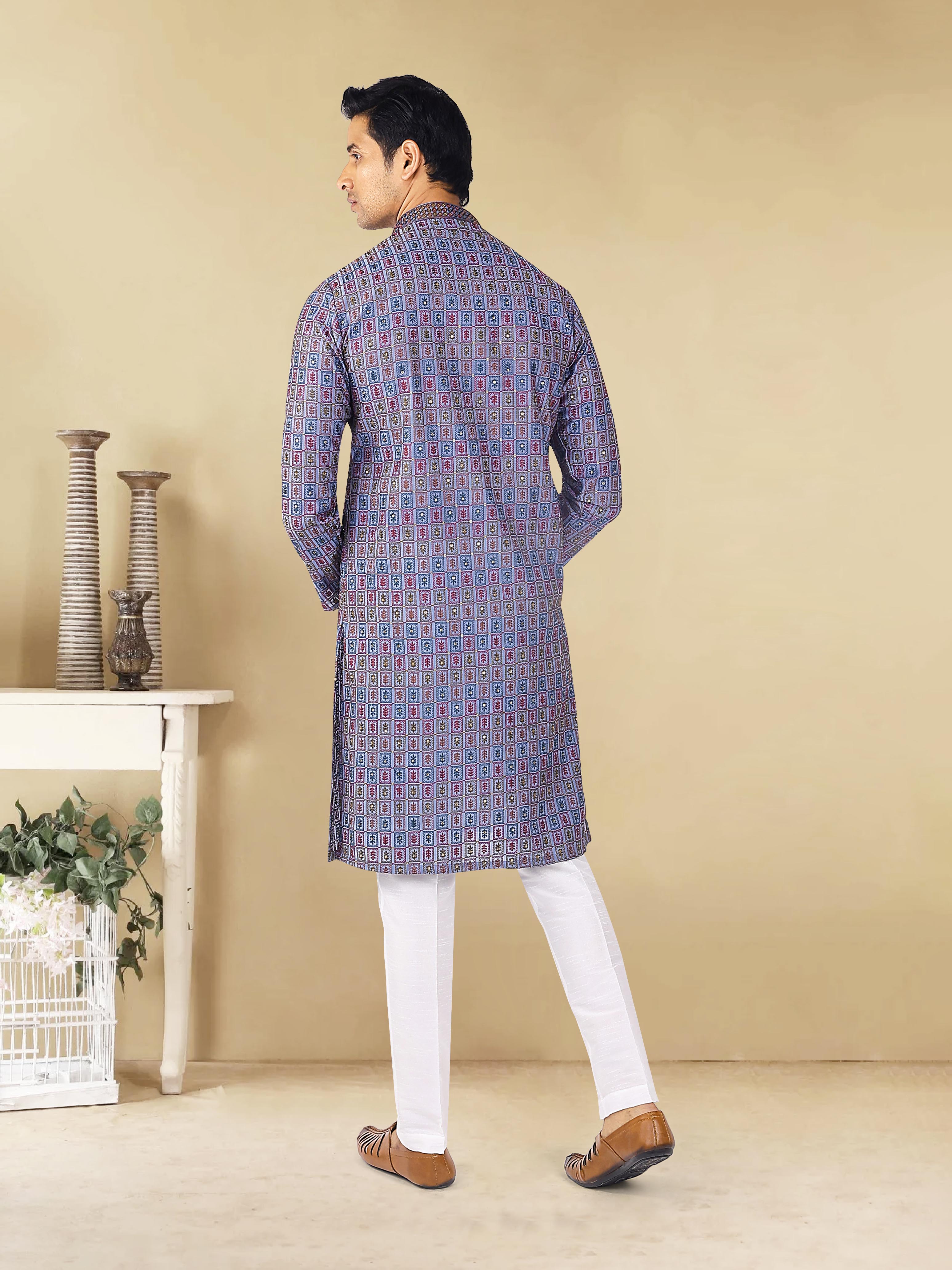 Mens Kurta Pajma Set