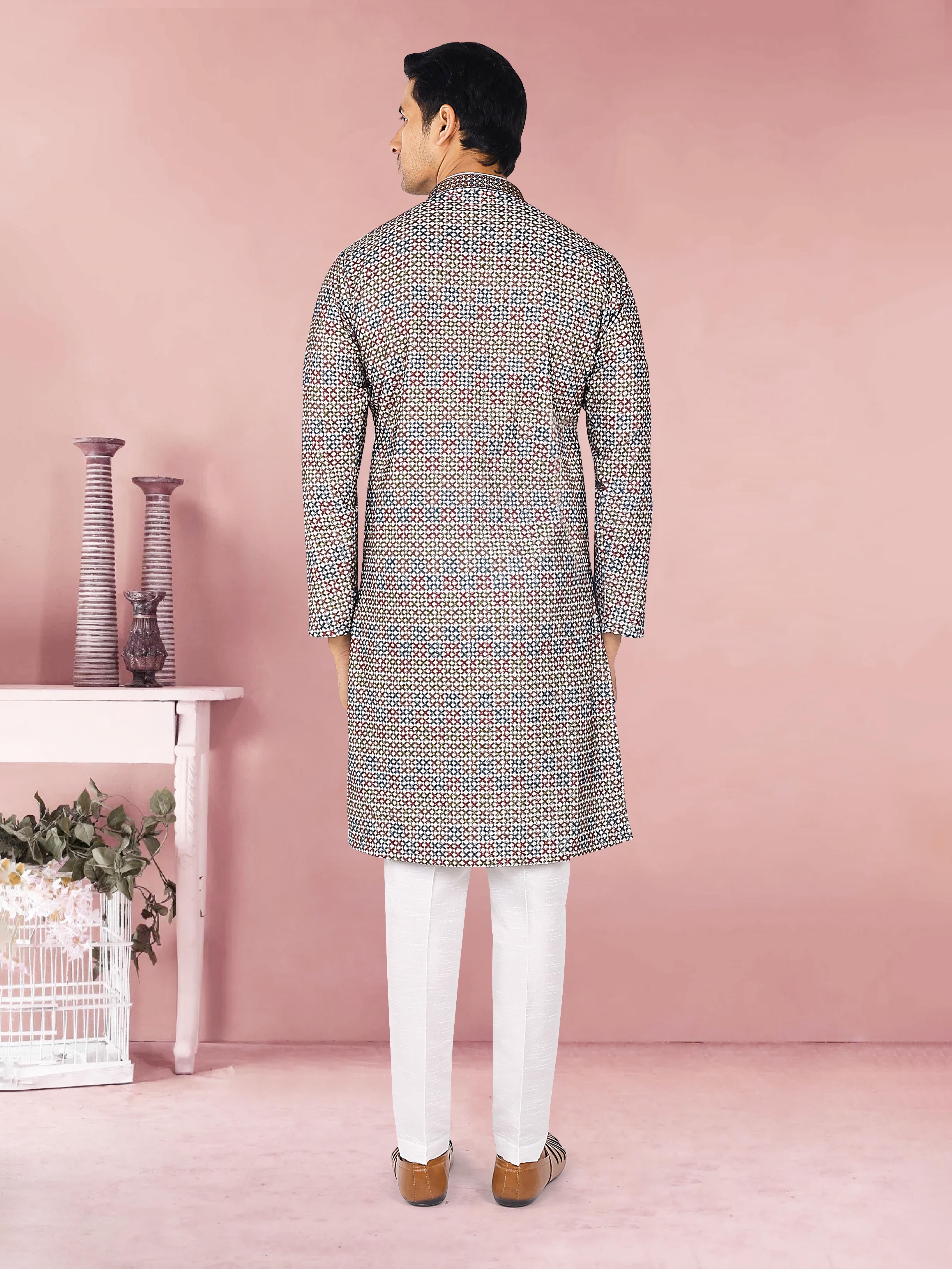 Mens Kurta Pajma Set