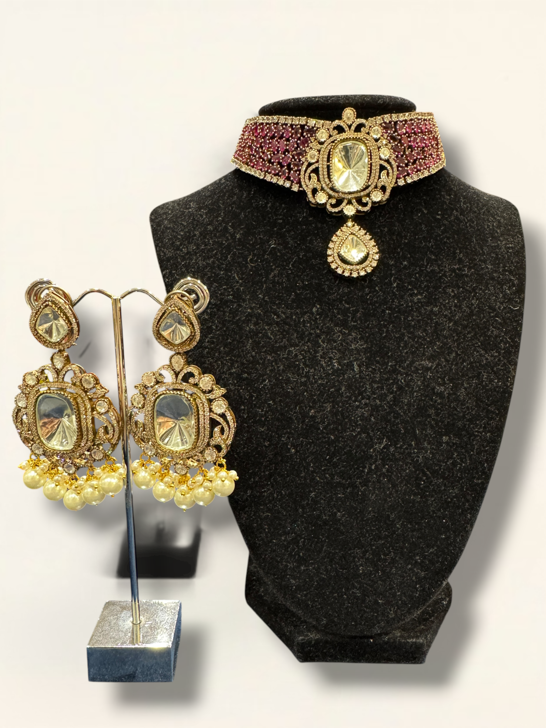 Premium Neckpieces & Earring Set - Neckpieces & Earring Set (3)