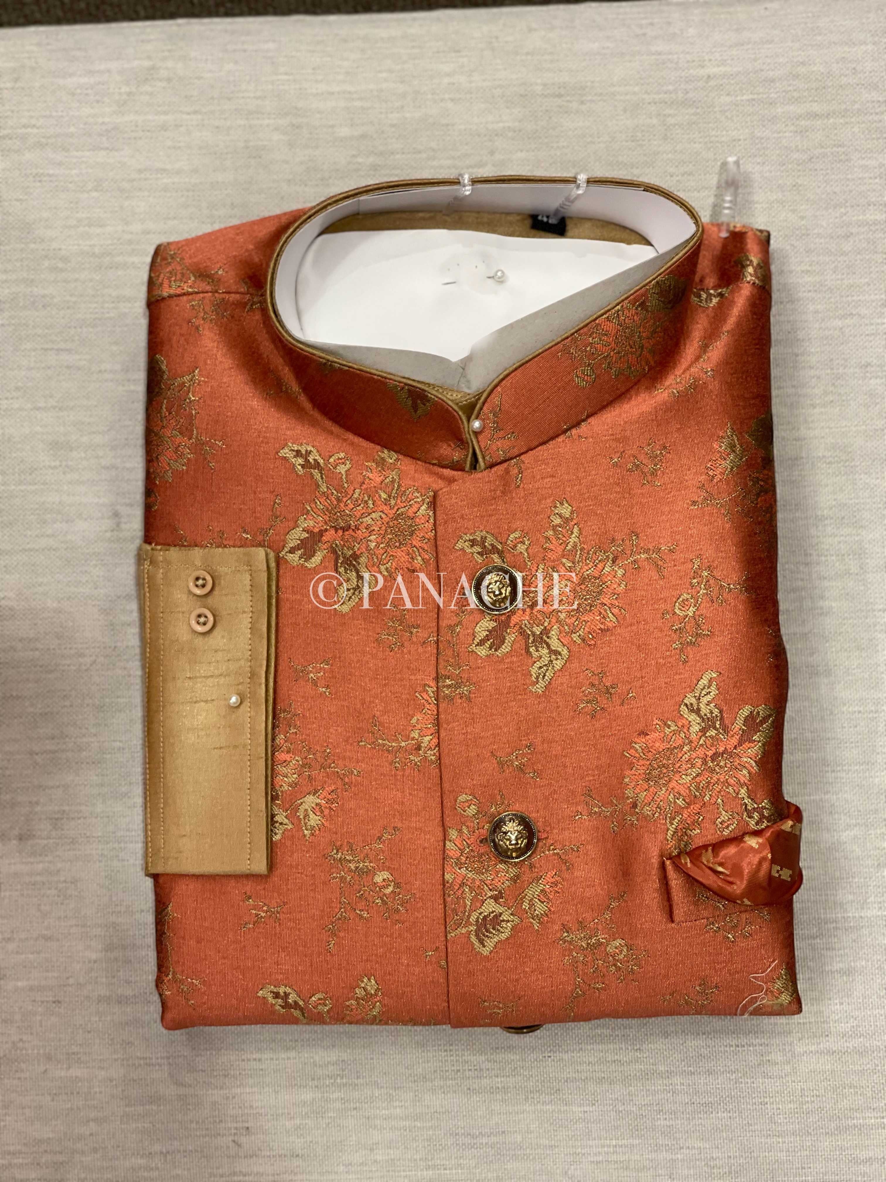 Kurta Payjama Jacket Set