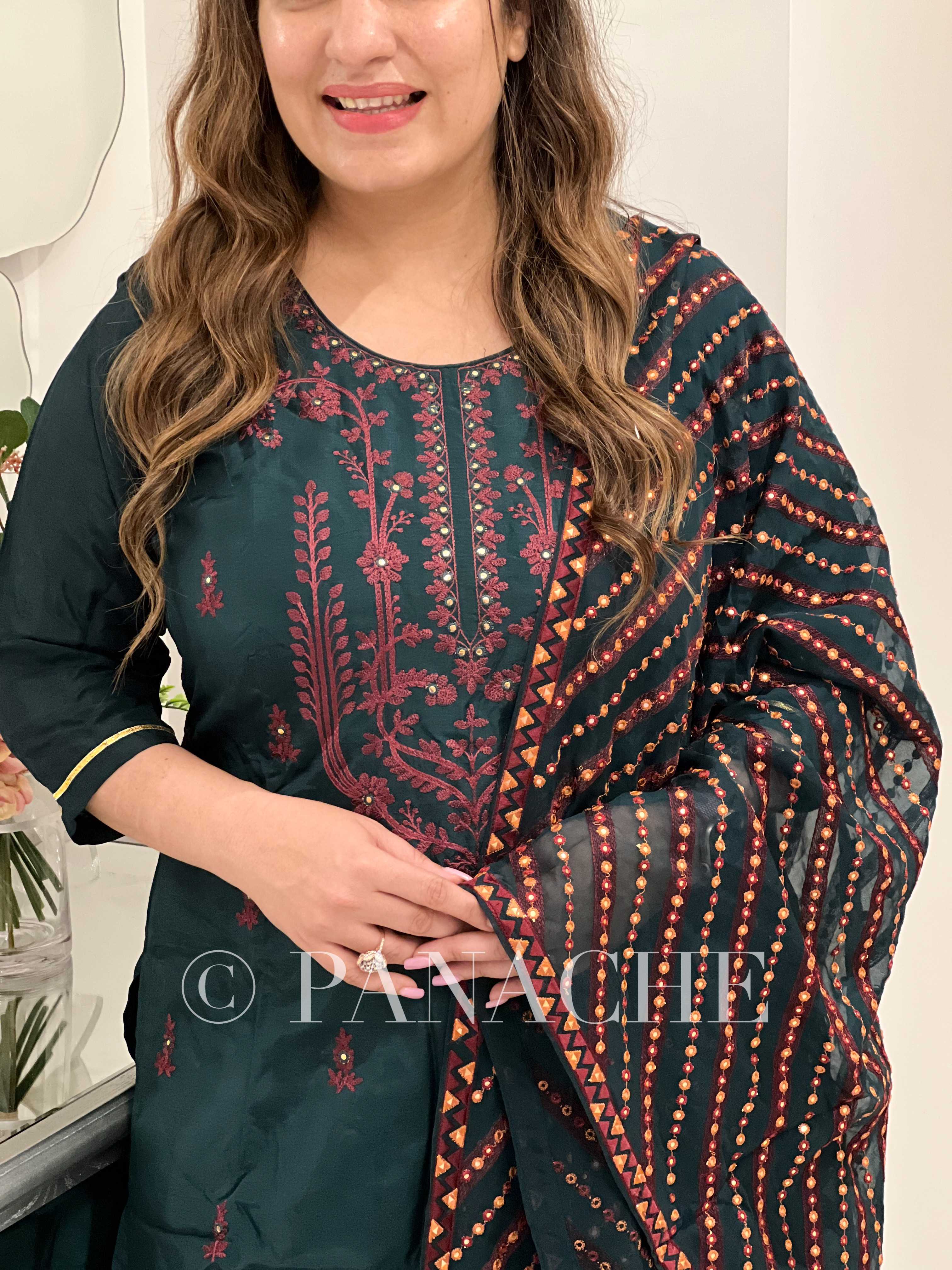 Indian wear with Dupatta (Size 42)