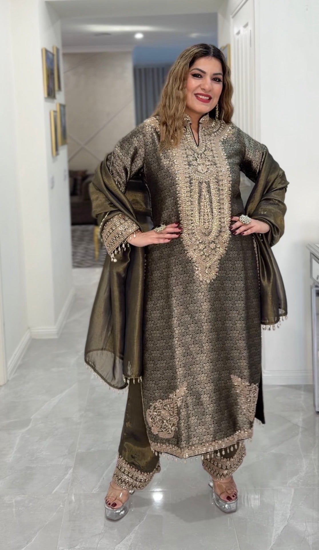 Premium Salwar Kameez (4 inch margin)
