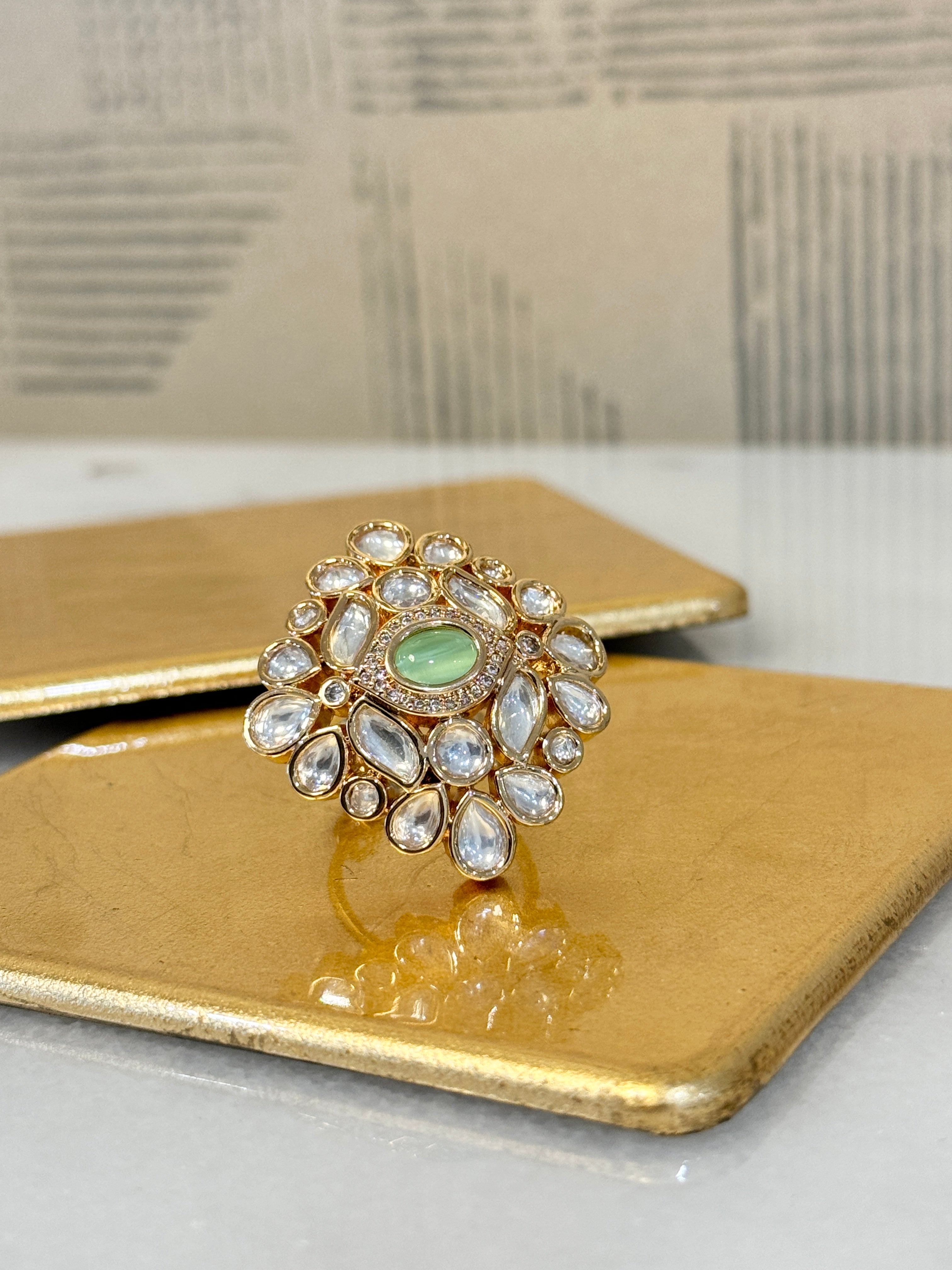 Kundan ring