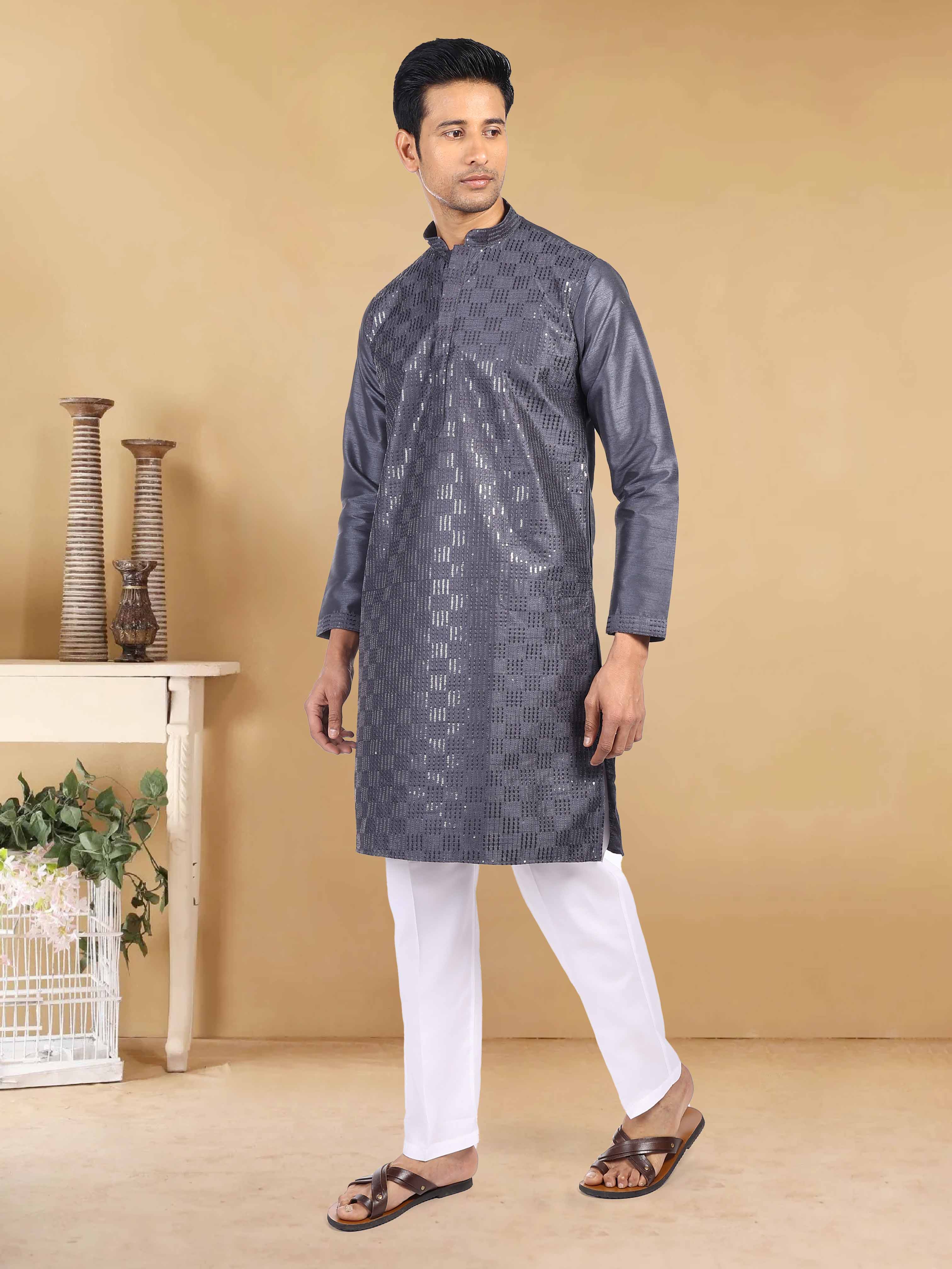 Mens Kurta Pajma Set
