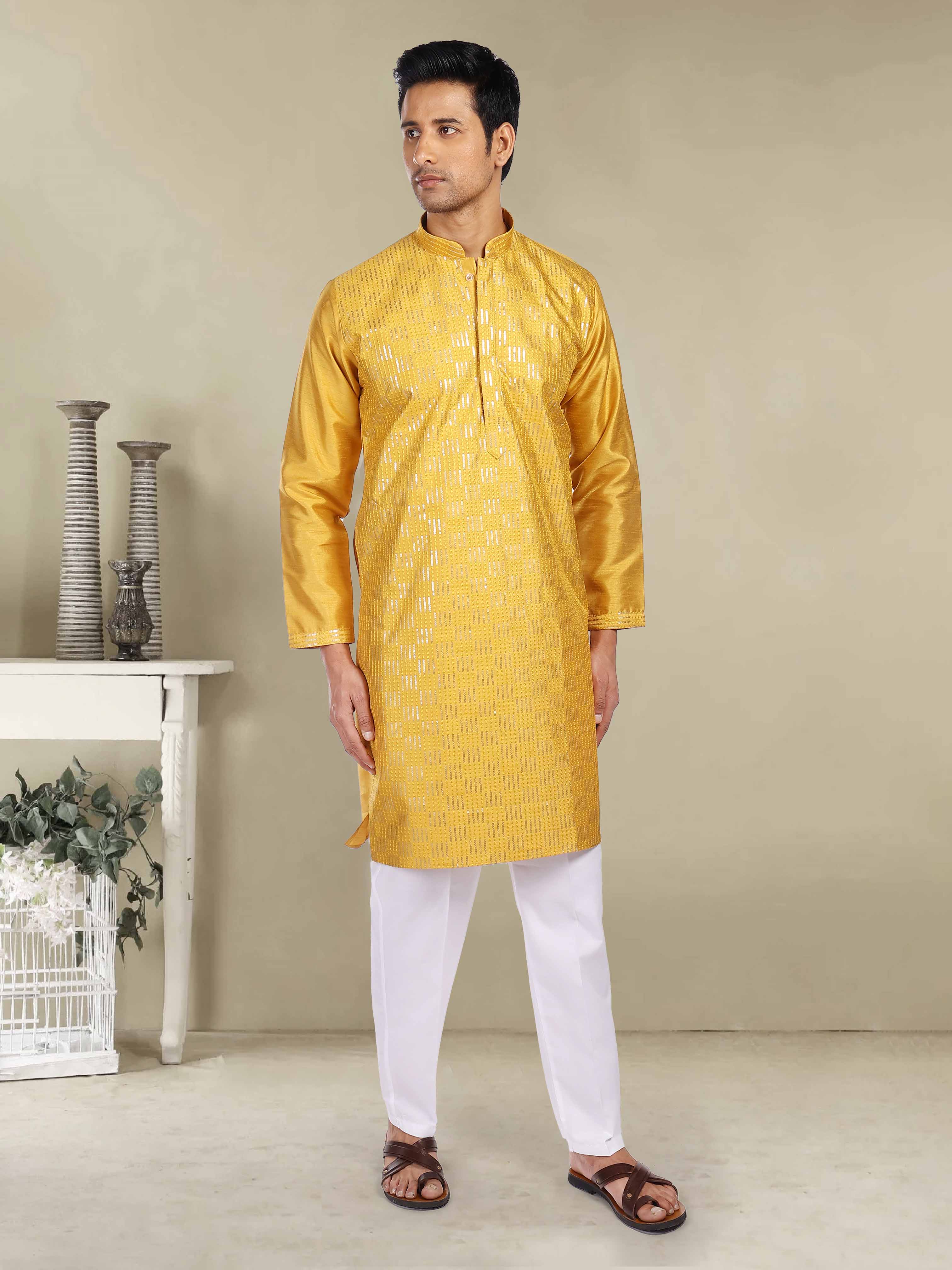 Mens Kurta Pajma Set