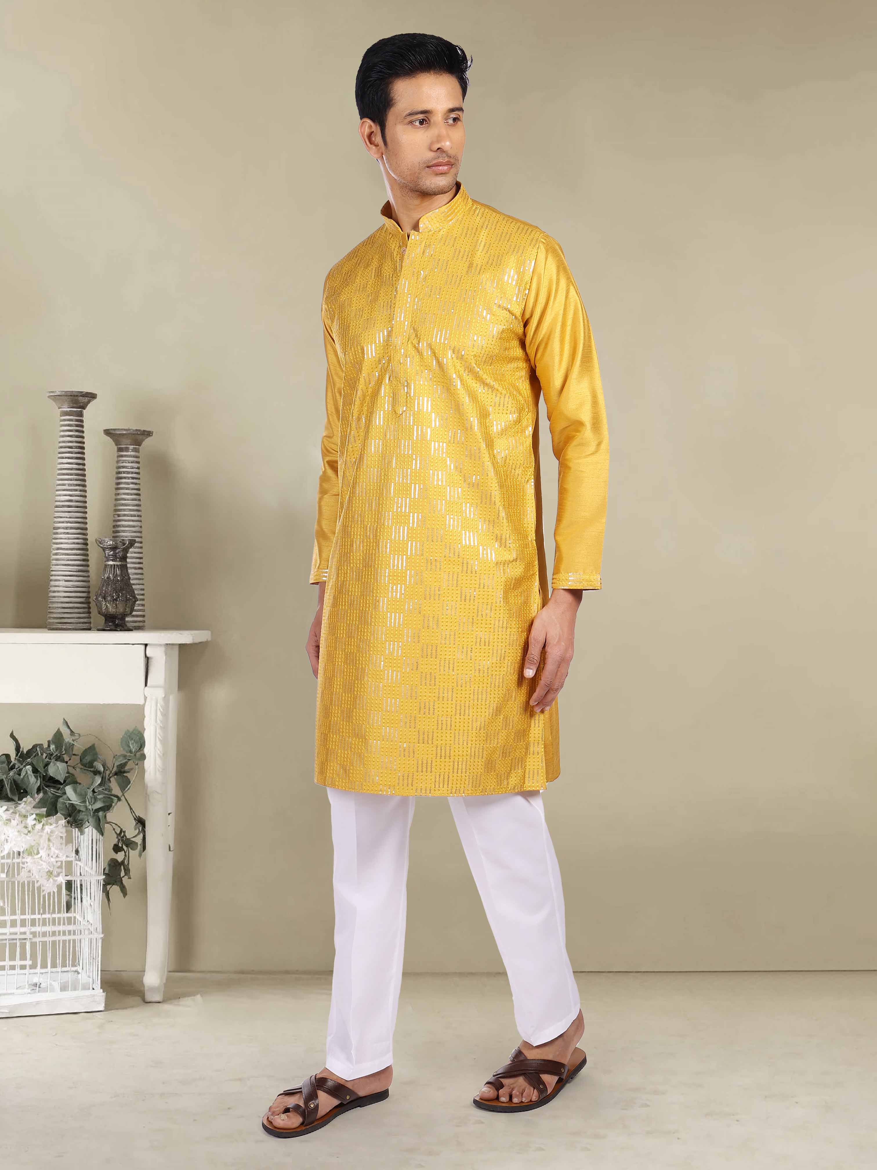 Mens Kurta Pajma Set