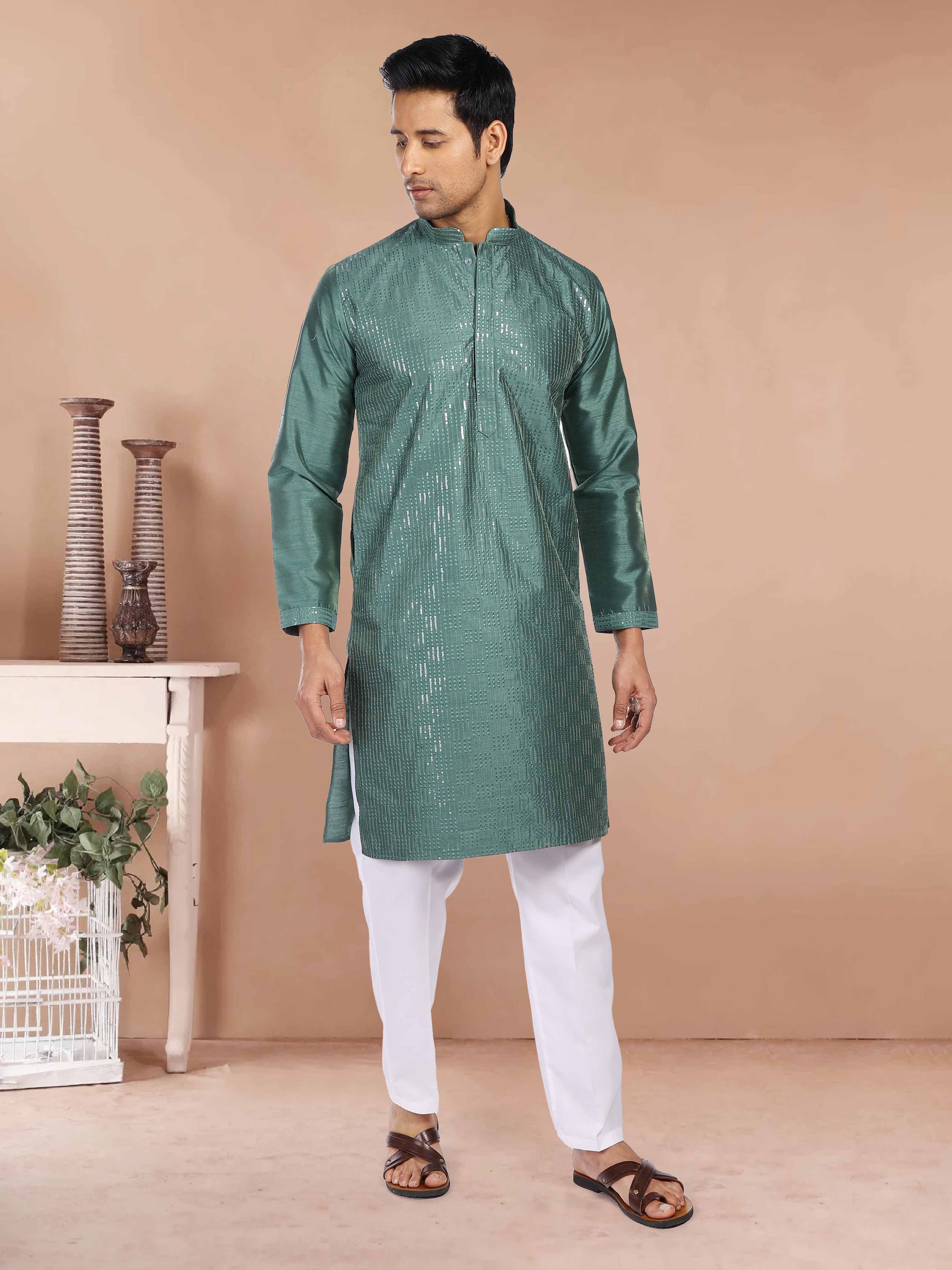 Mens Kurta Pajma Set