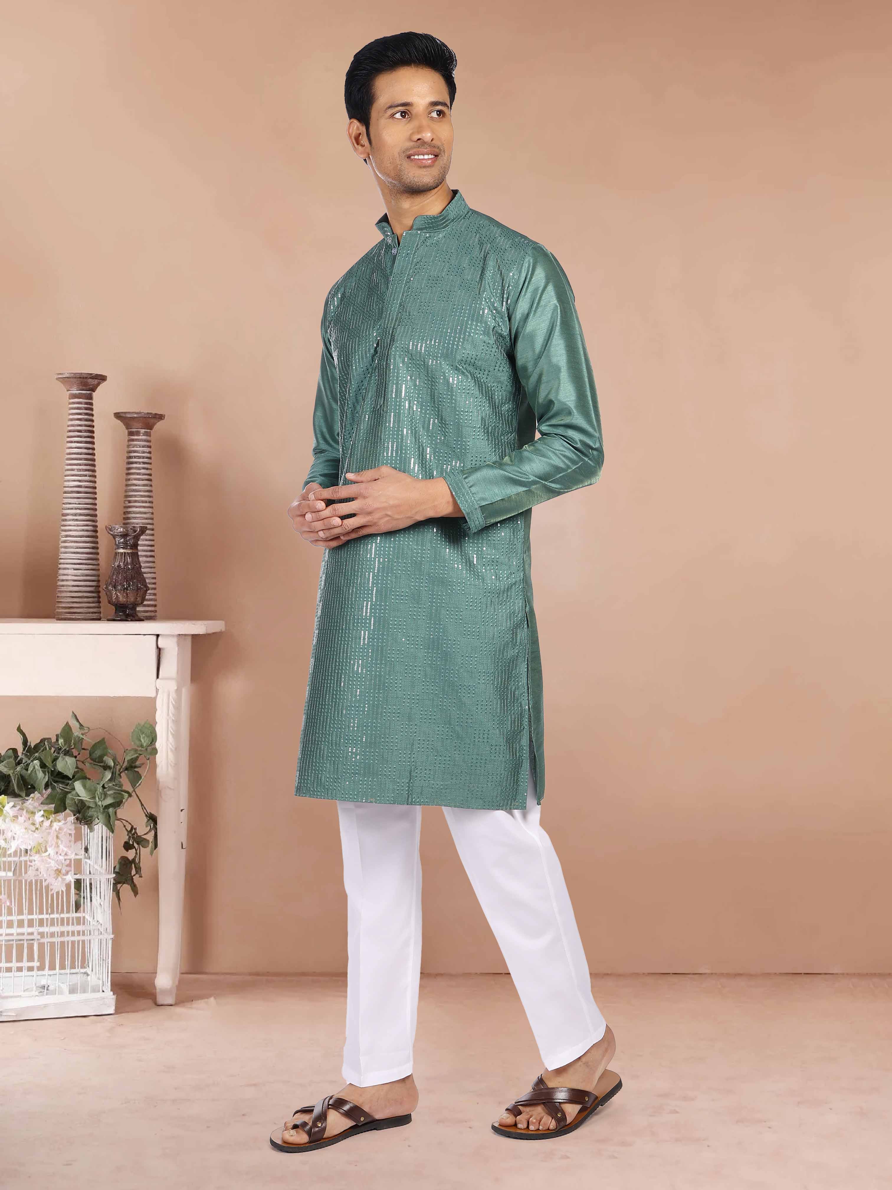 Mens Kurta Pajma Set