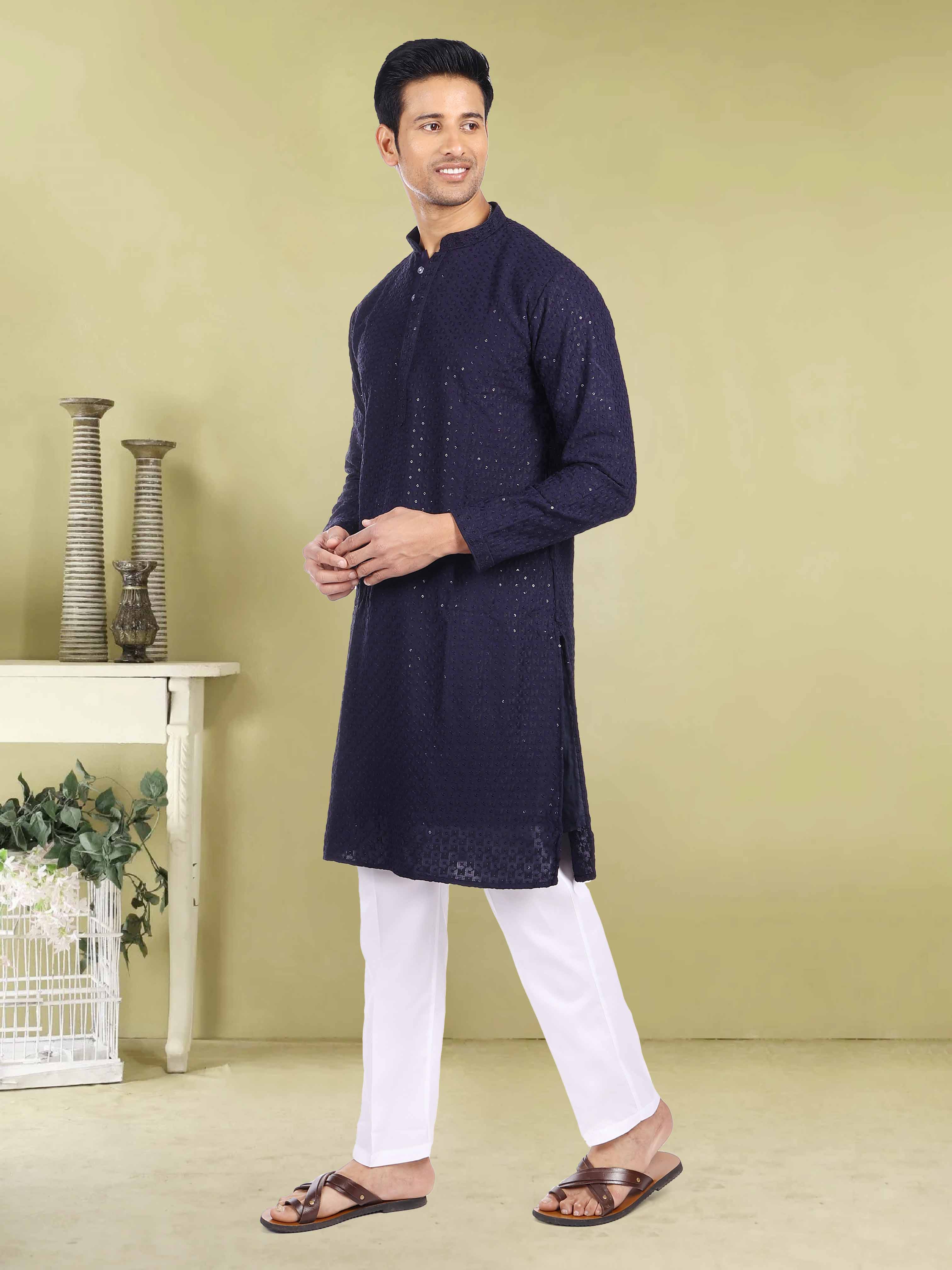 Mens Kurta Pajma Set