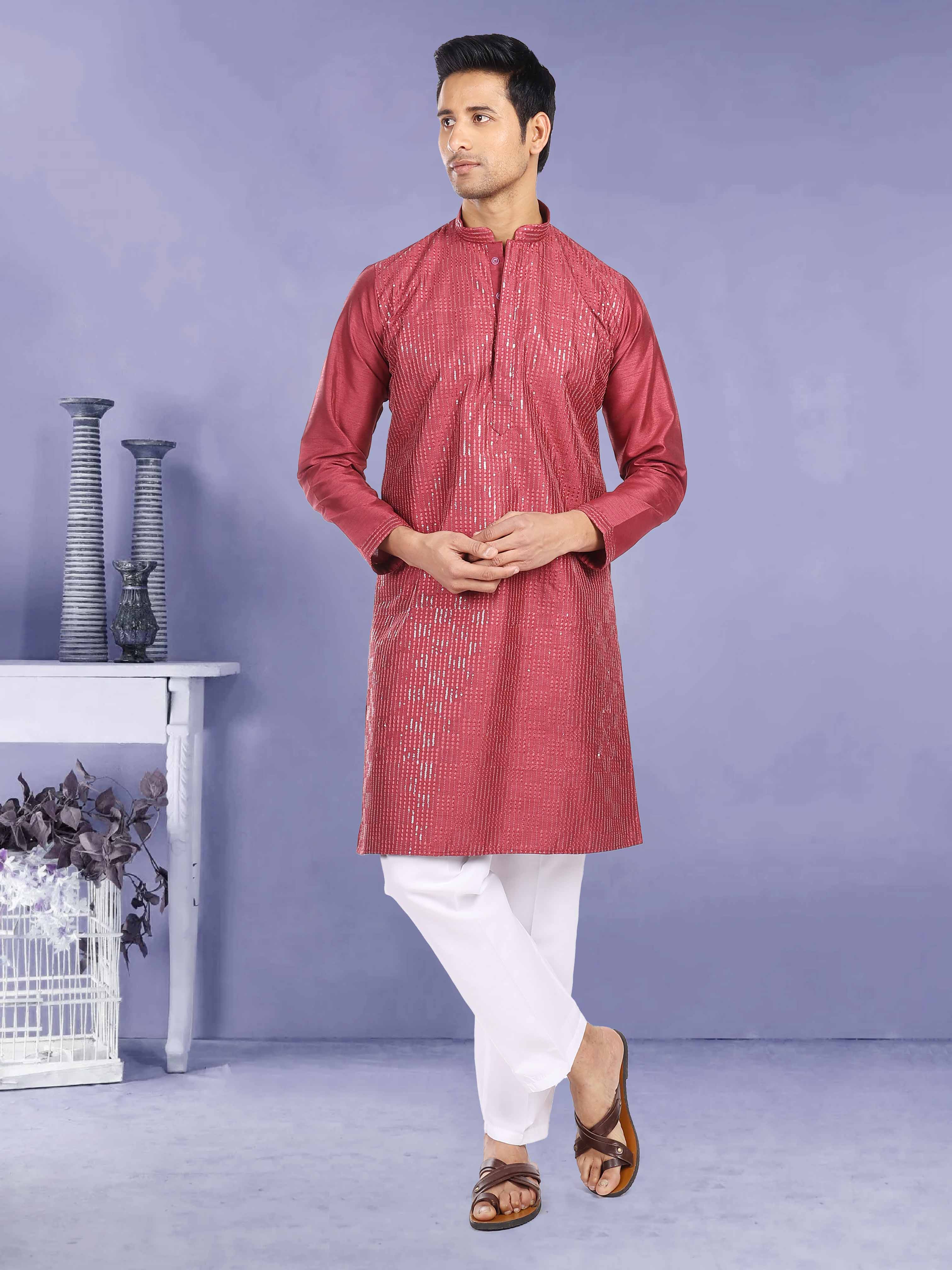 Mens Kurta Pajma Set