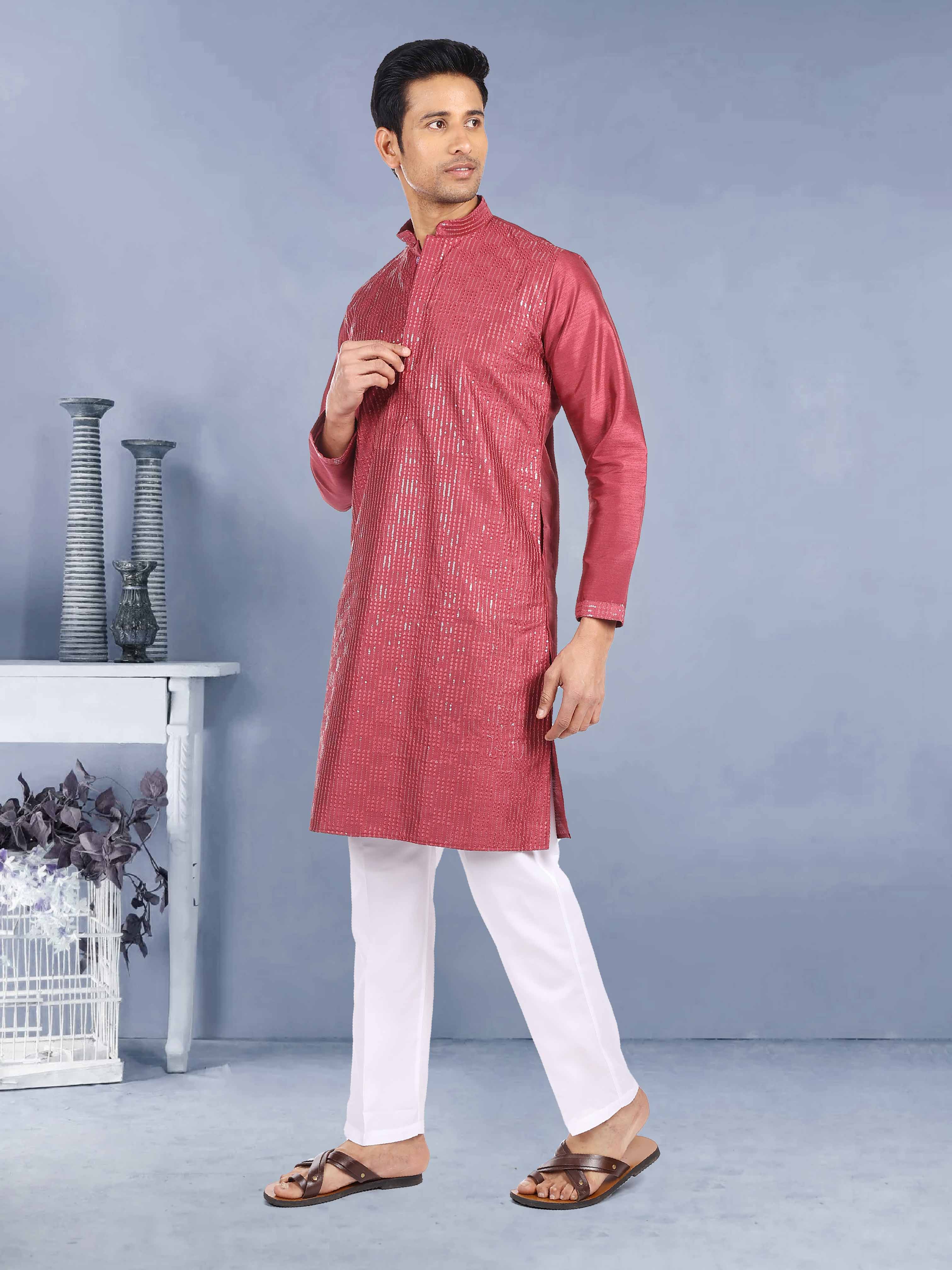 Mens Kurta Pajma Set