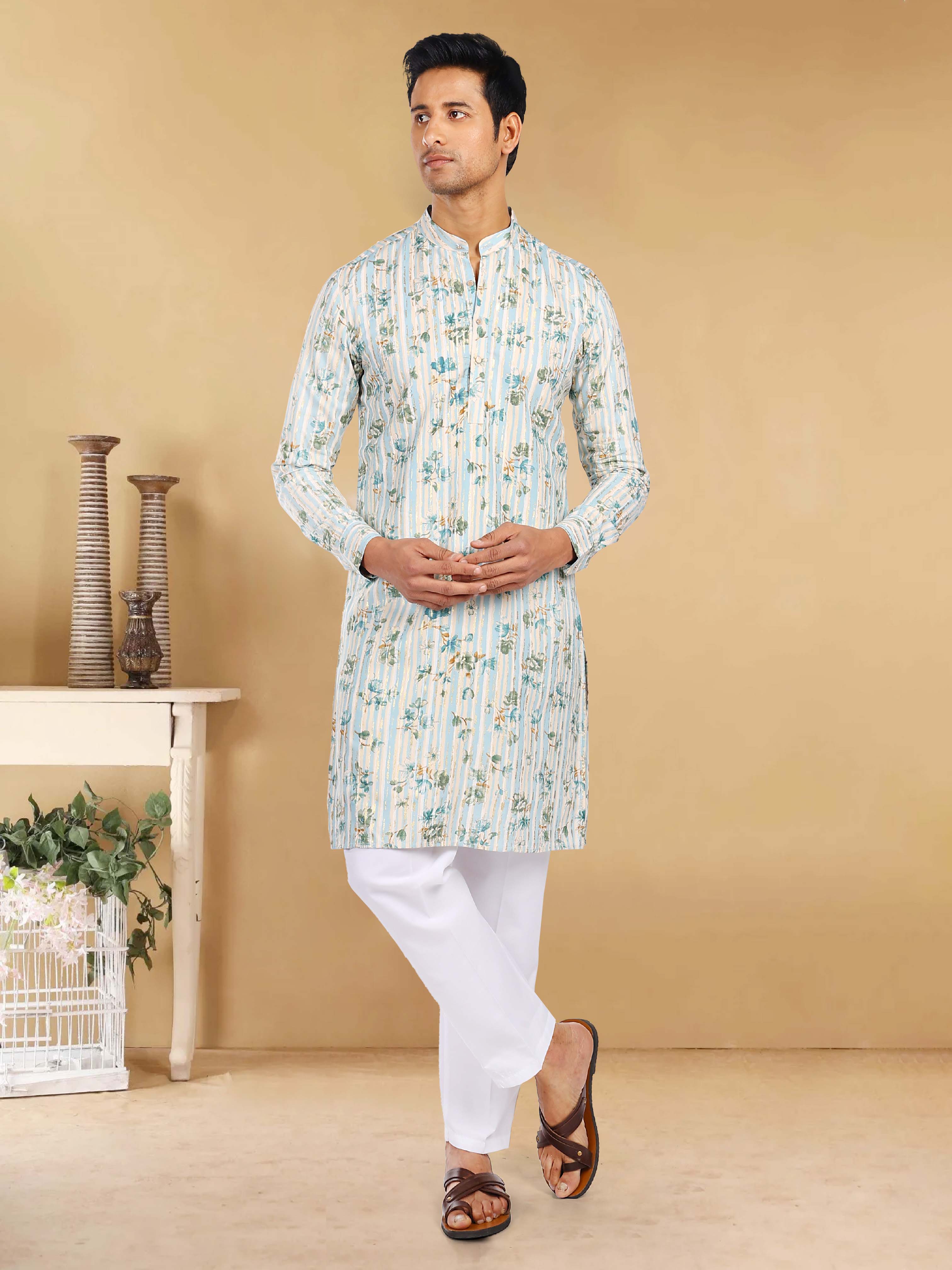 Mens Kurta Pajma Set