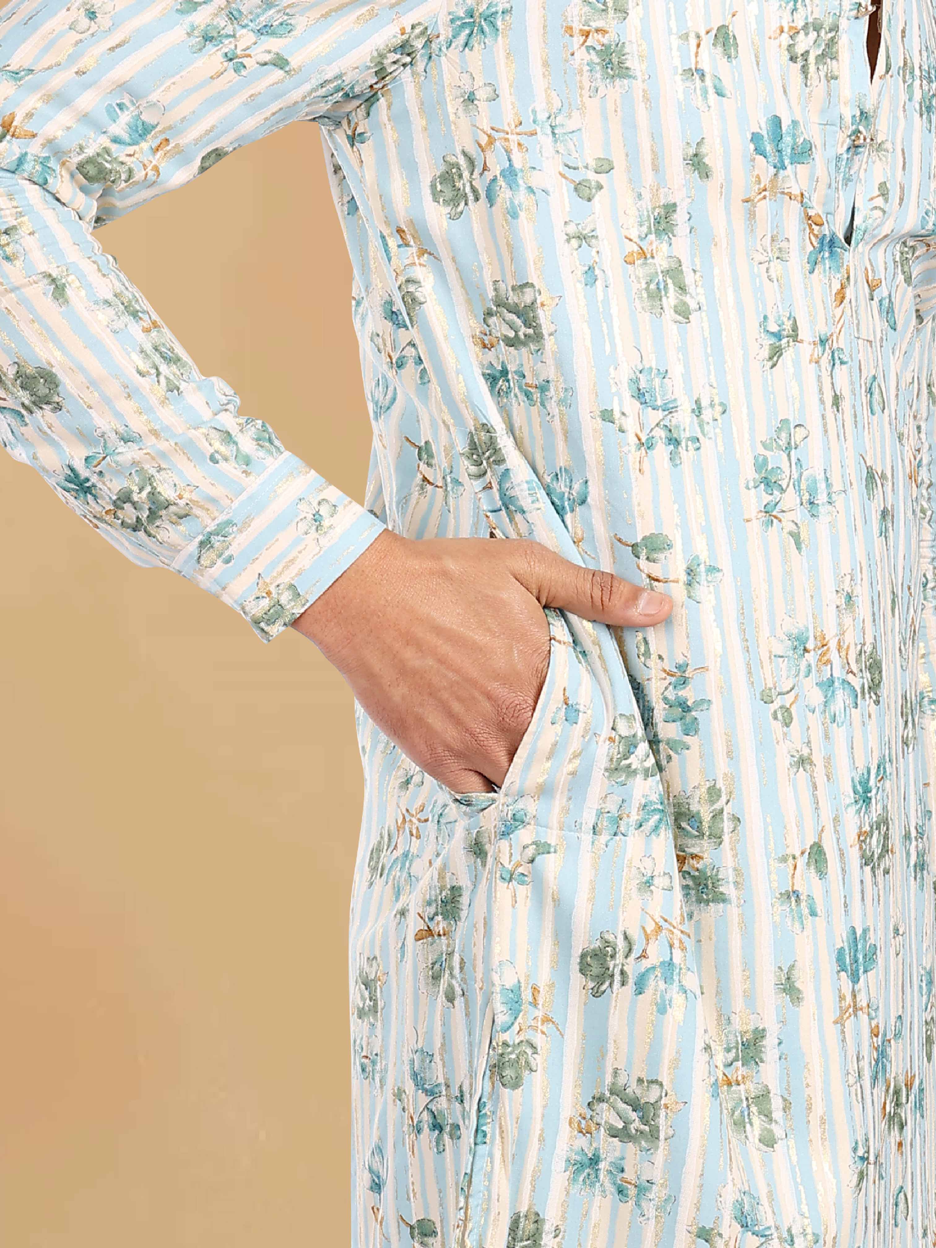 Mens Kurta Pajma Set