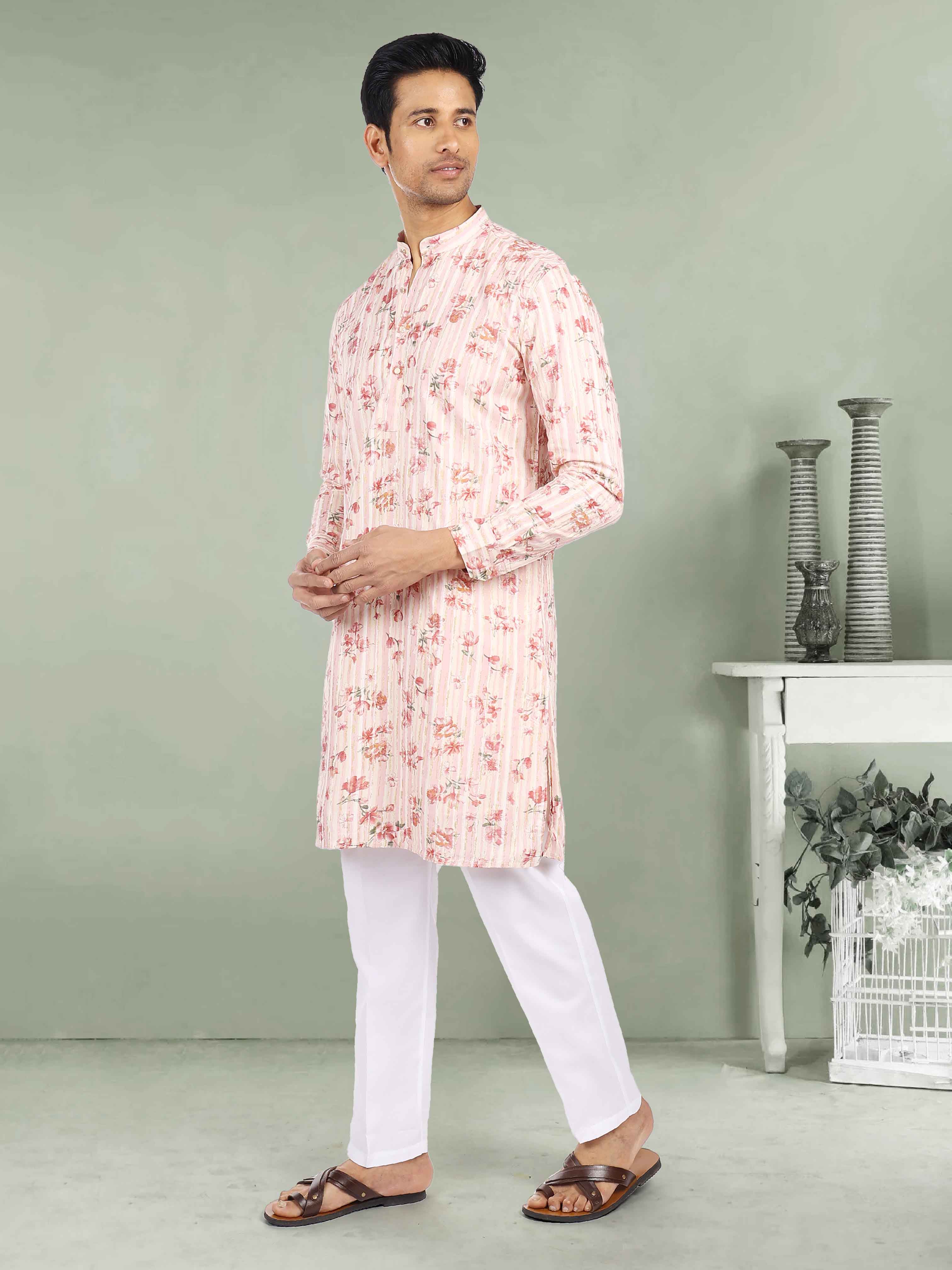 Mens Kurta Pajma Set
