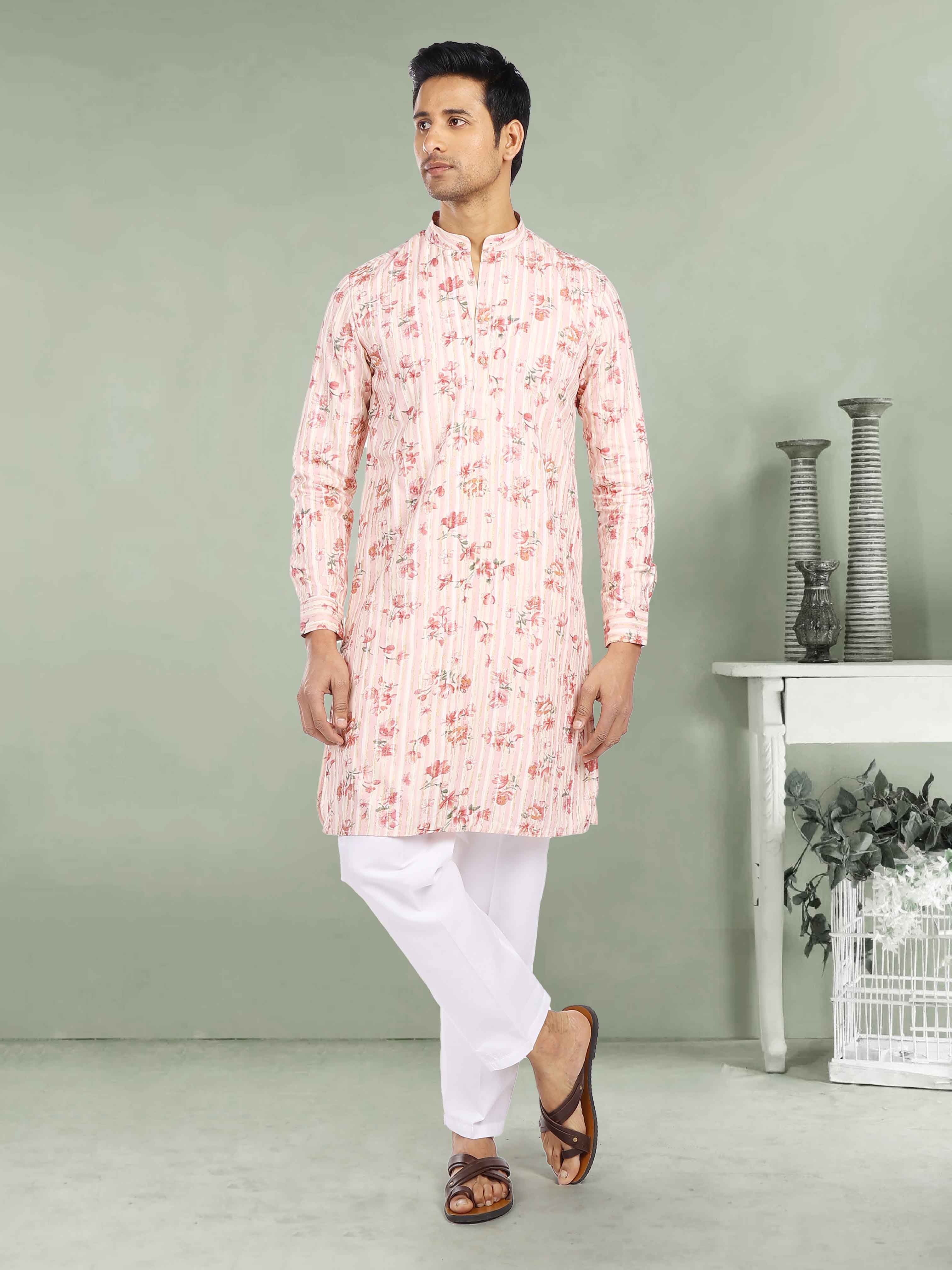 Mens Kurta Pajma Set