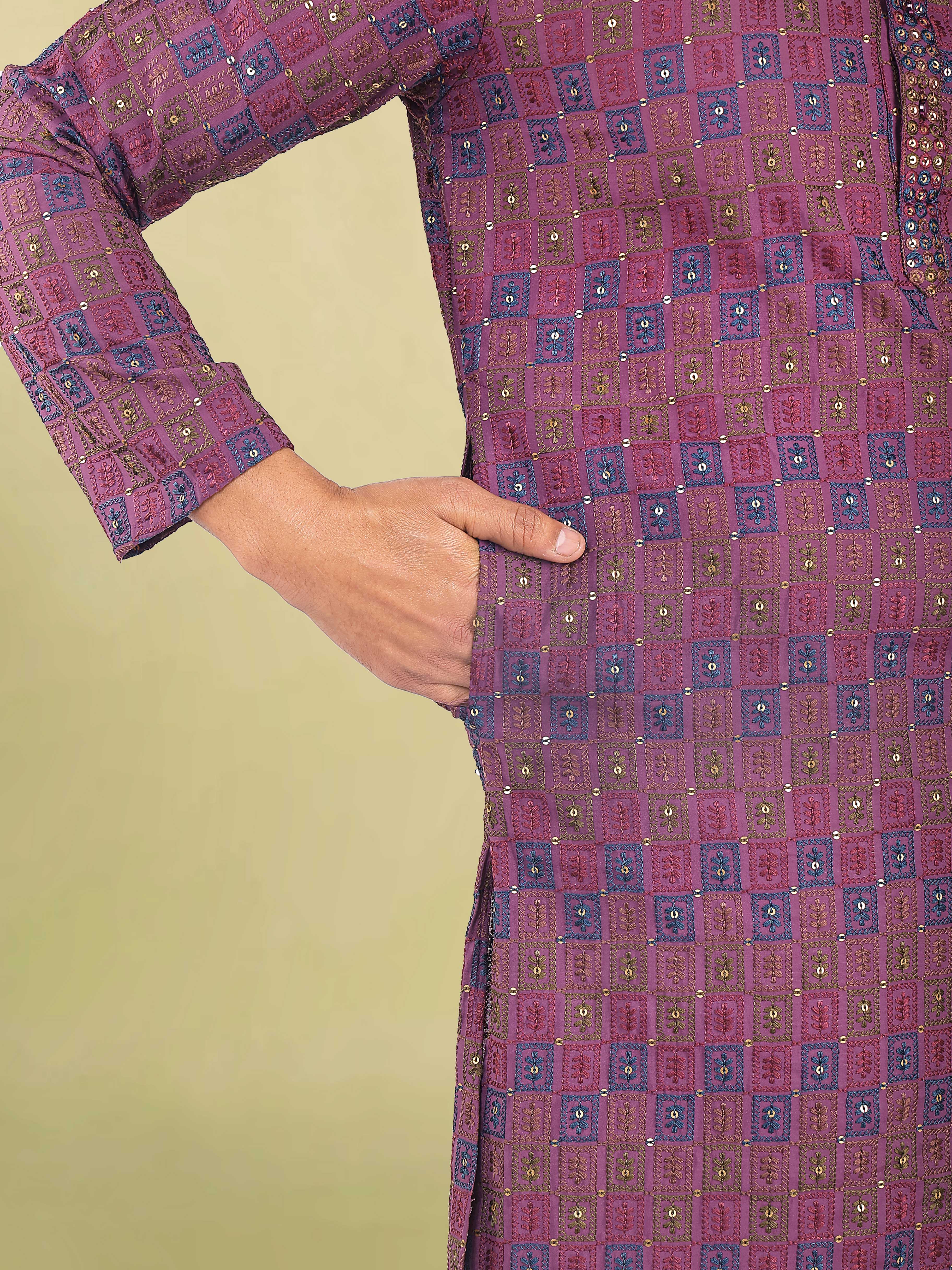 Mens Kurta Pajma Set