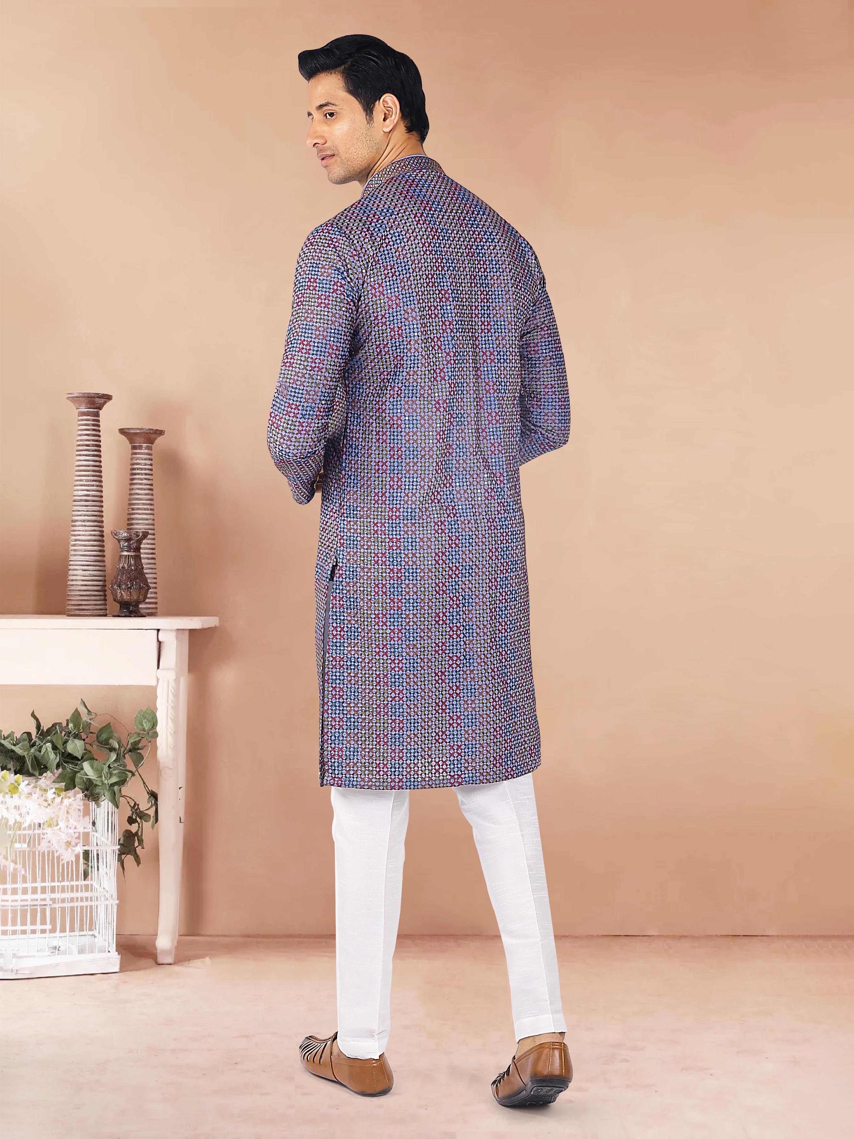 Mens Kurta Pajma Set