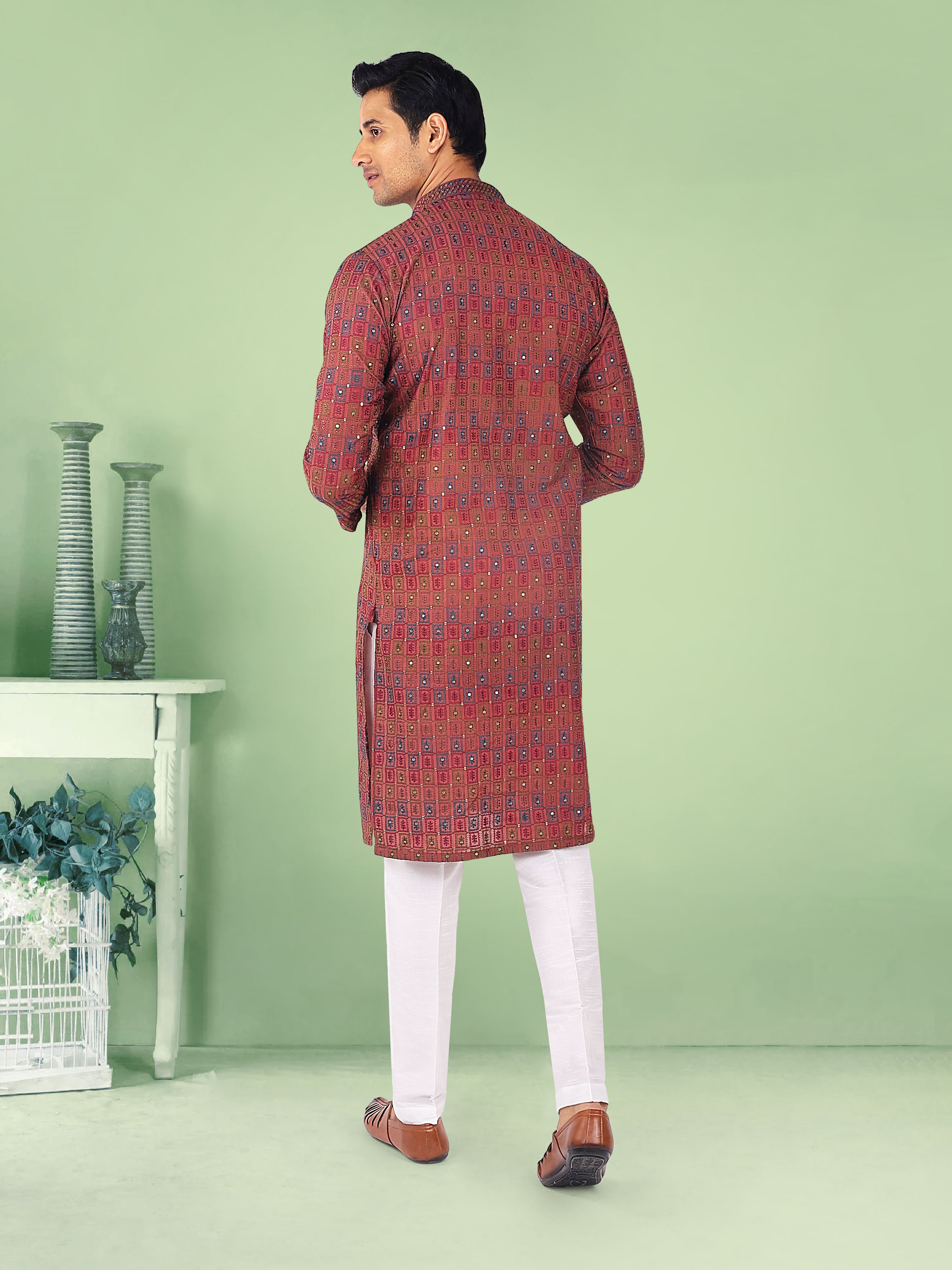 Mens Kurta Pajma Set