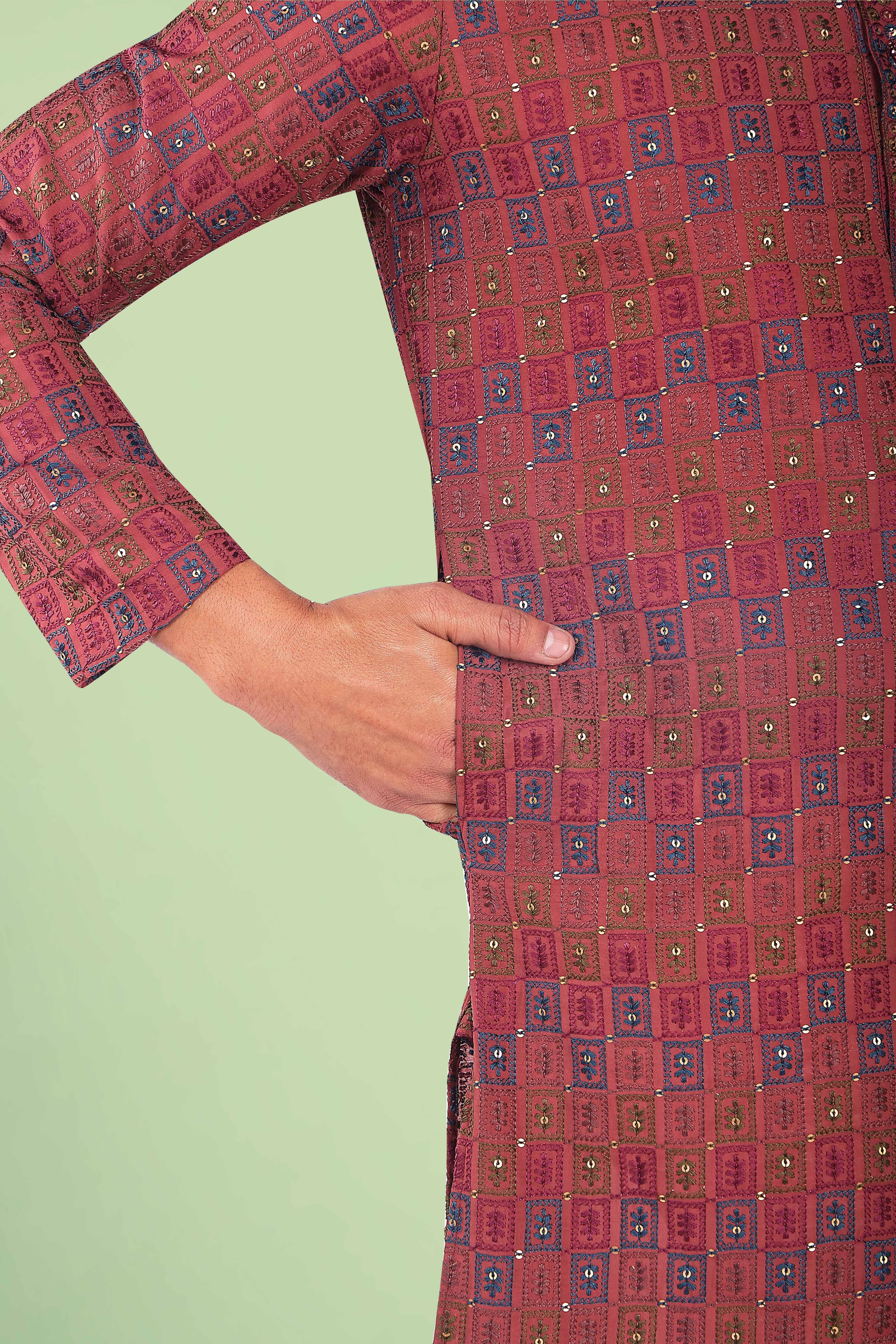 Mens Kurta Pajma Set