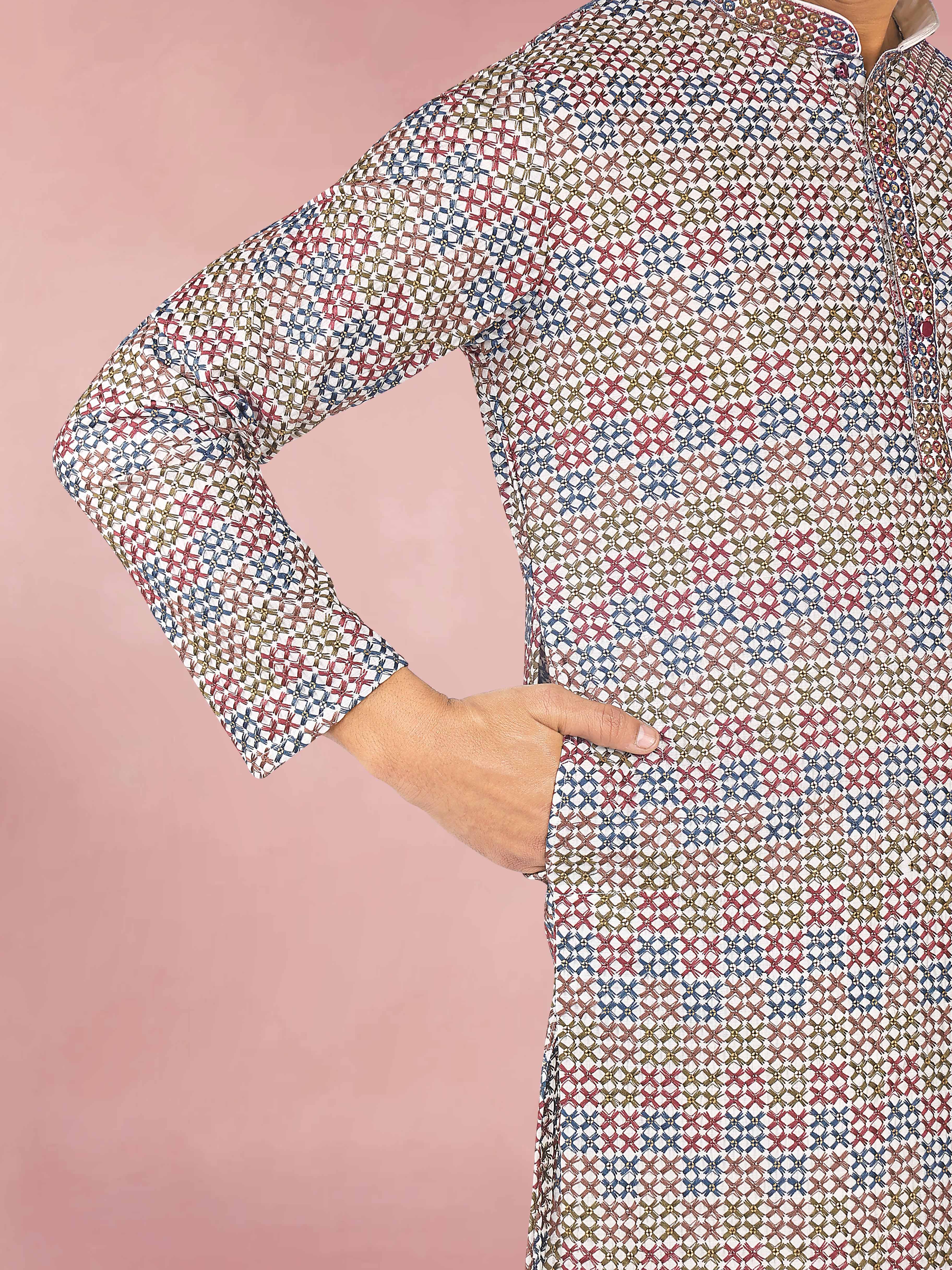 Mens Kurta Pajma Set