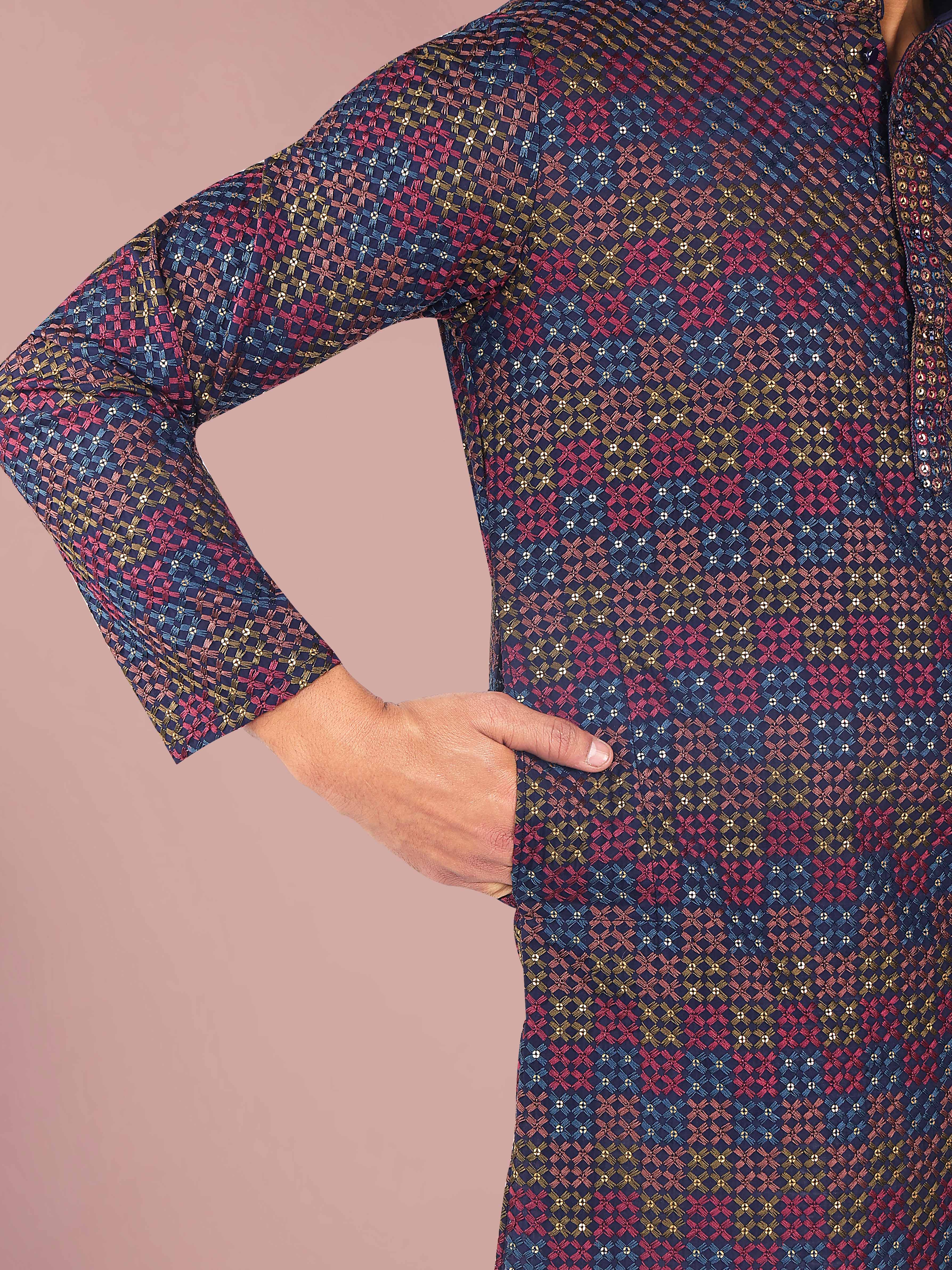 Mens Kurta Pajma Set