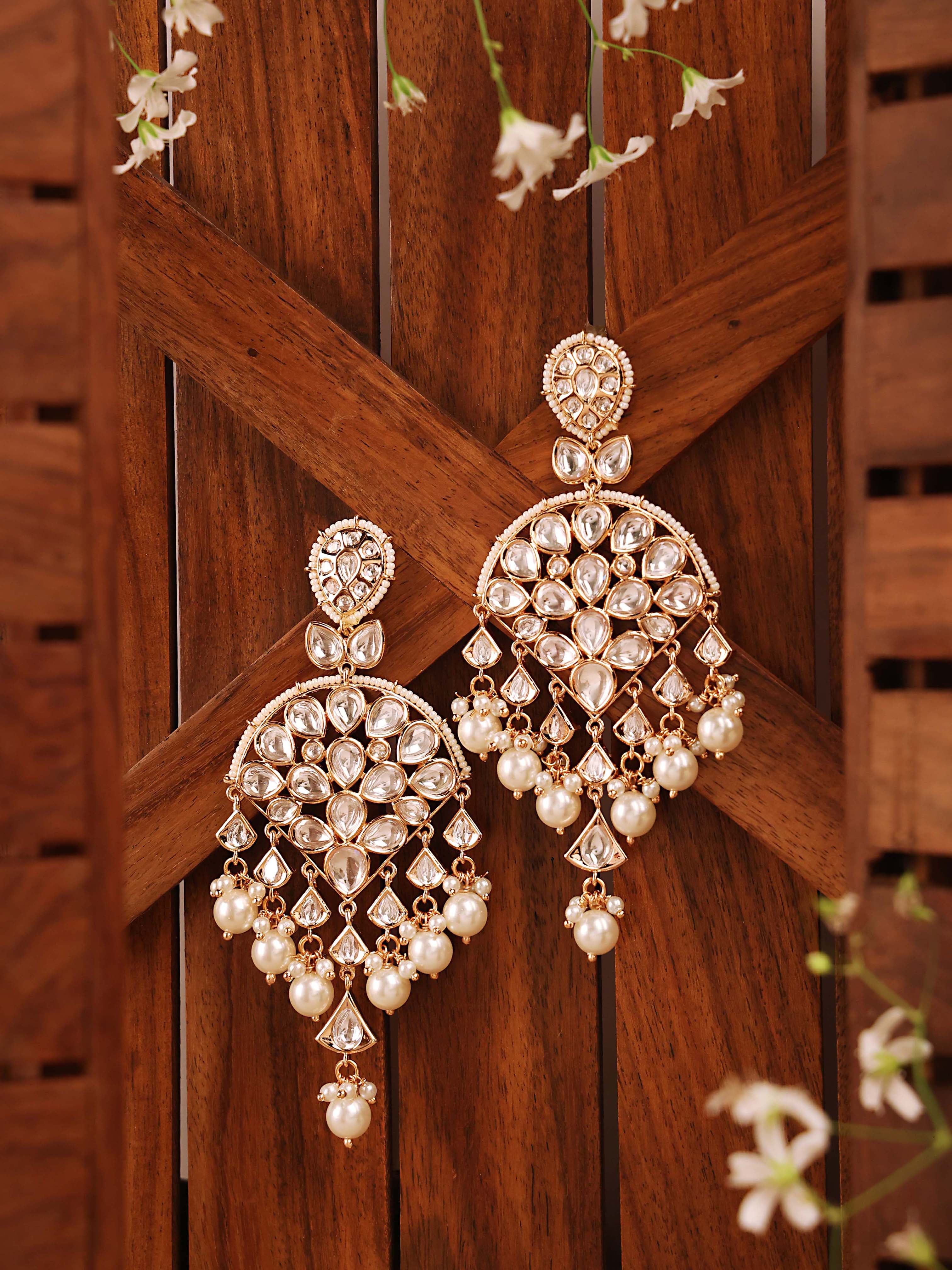 KUNDAN EARRING