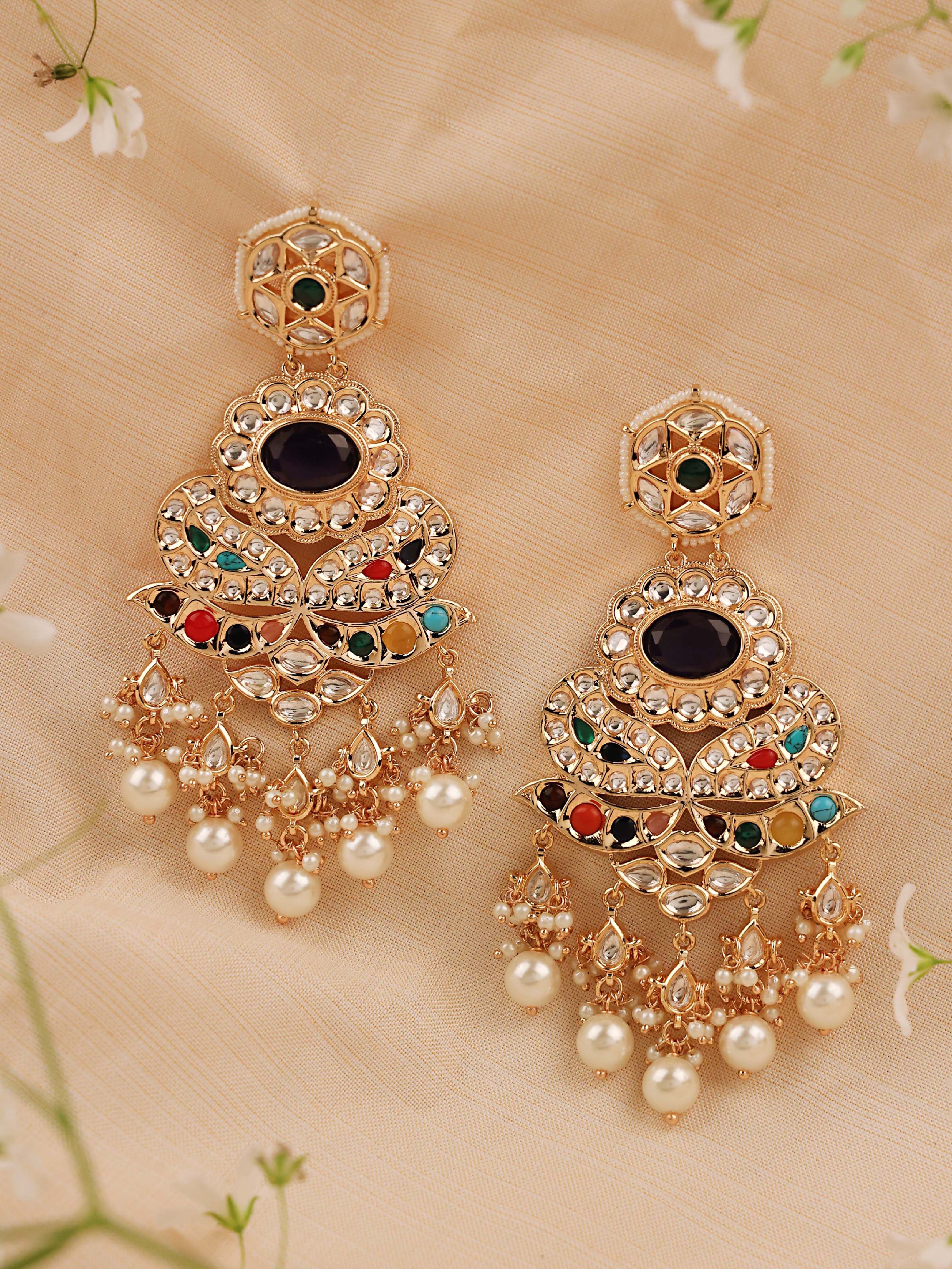 KUNDAN EARRING
