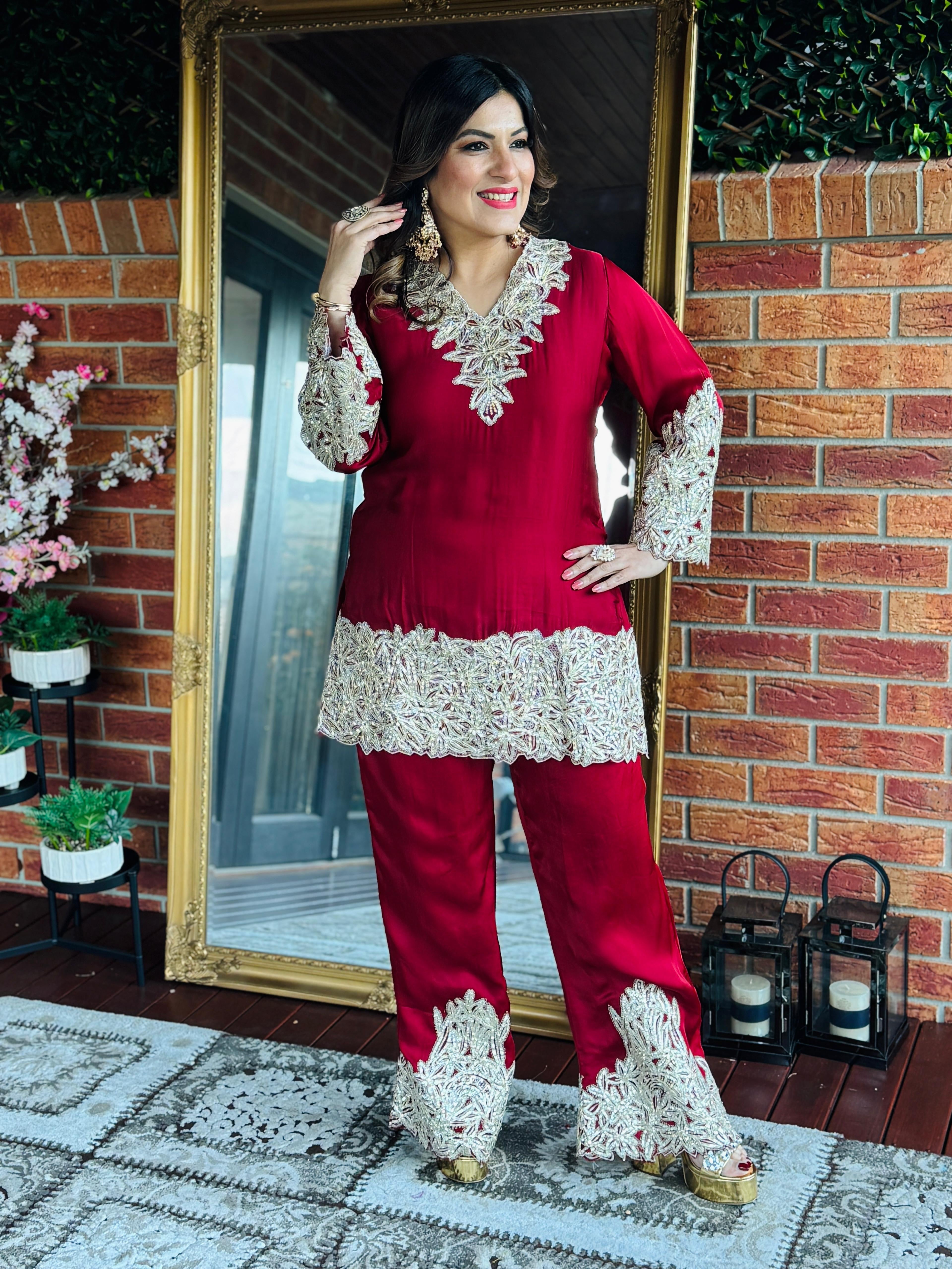 Salwaar Kameez Size 40 with margins