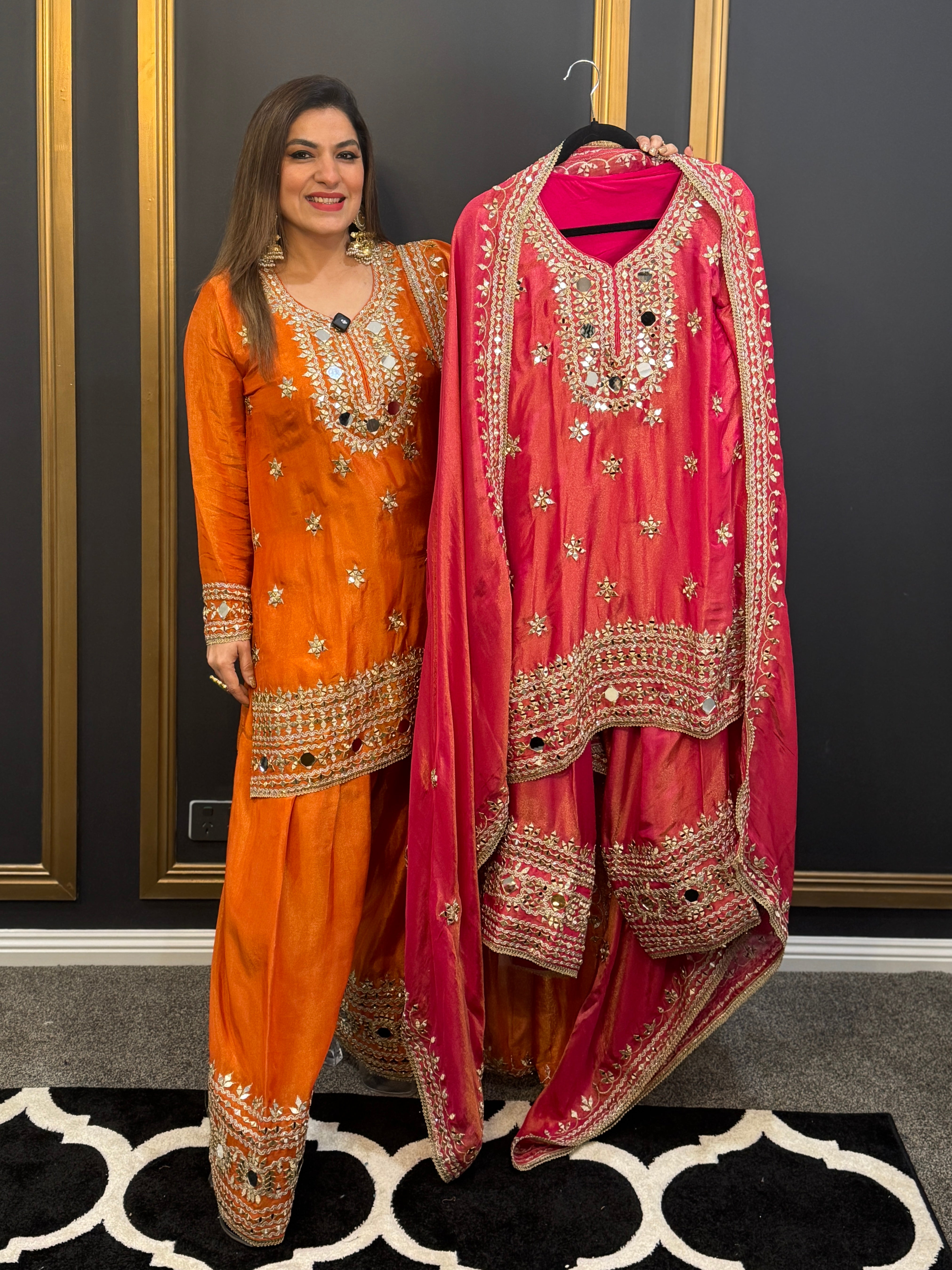 Vibrant Embroidered Salwar Kameez Set - Salwar Kameez (2)