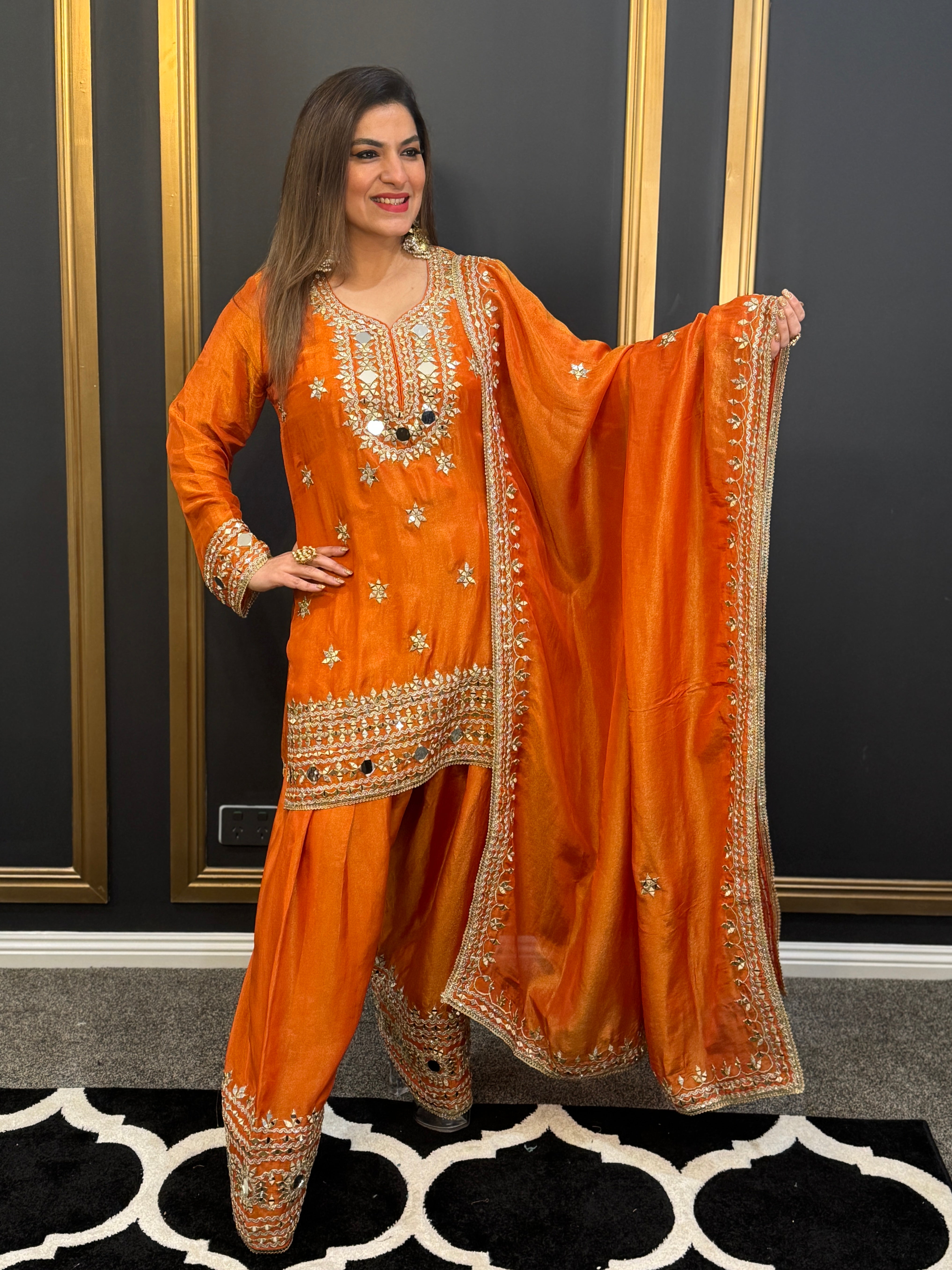 Vibrant Embroidered Salwar Kameez Set - Salwar Kameez (3)