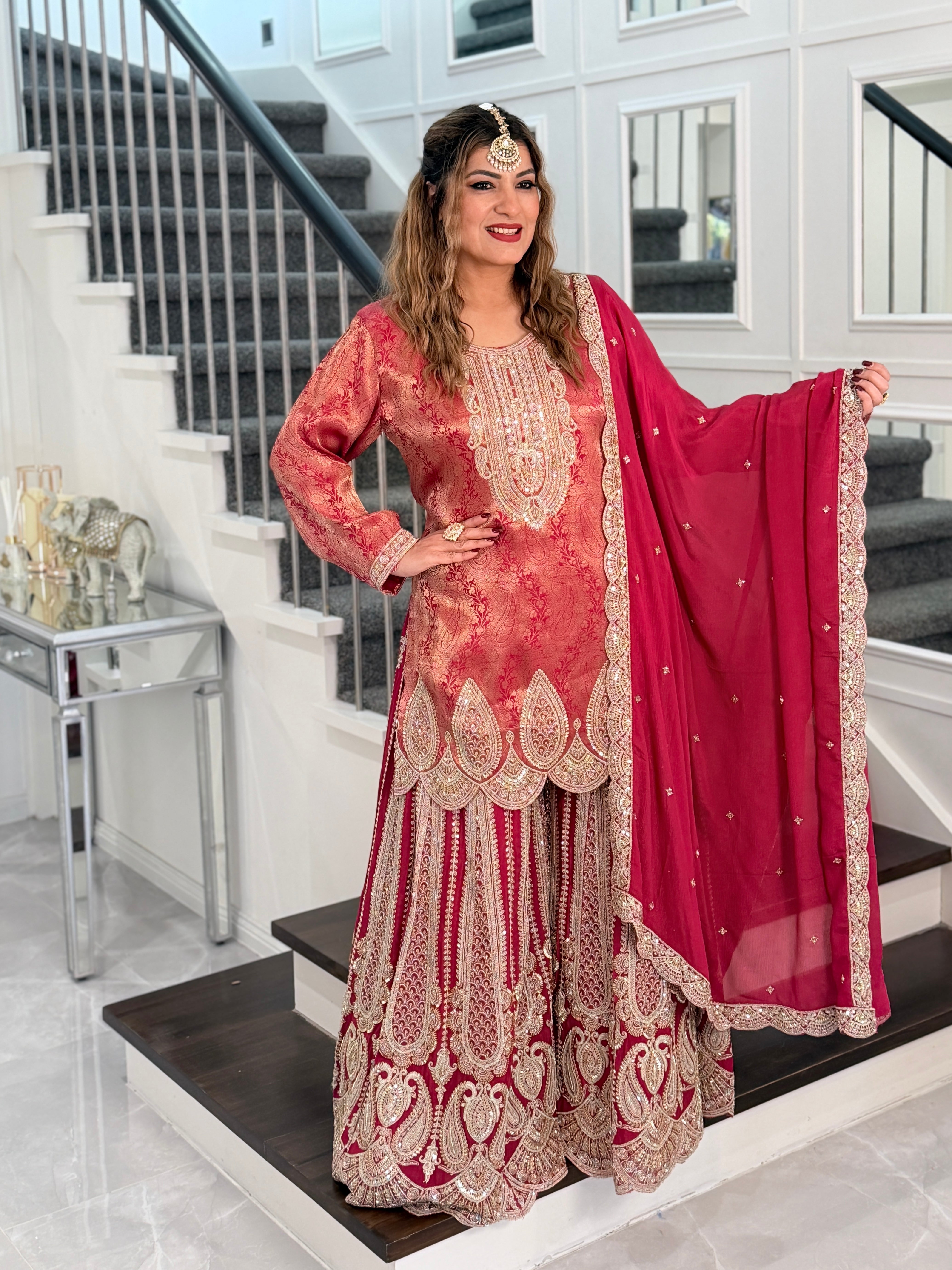 Premium Salwar Kameez (4 inch margin) - Salwar Kameez