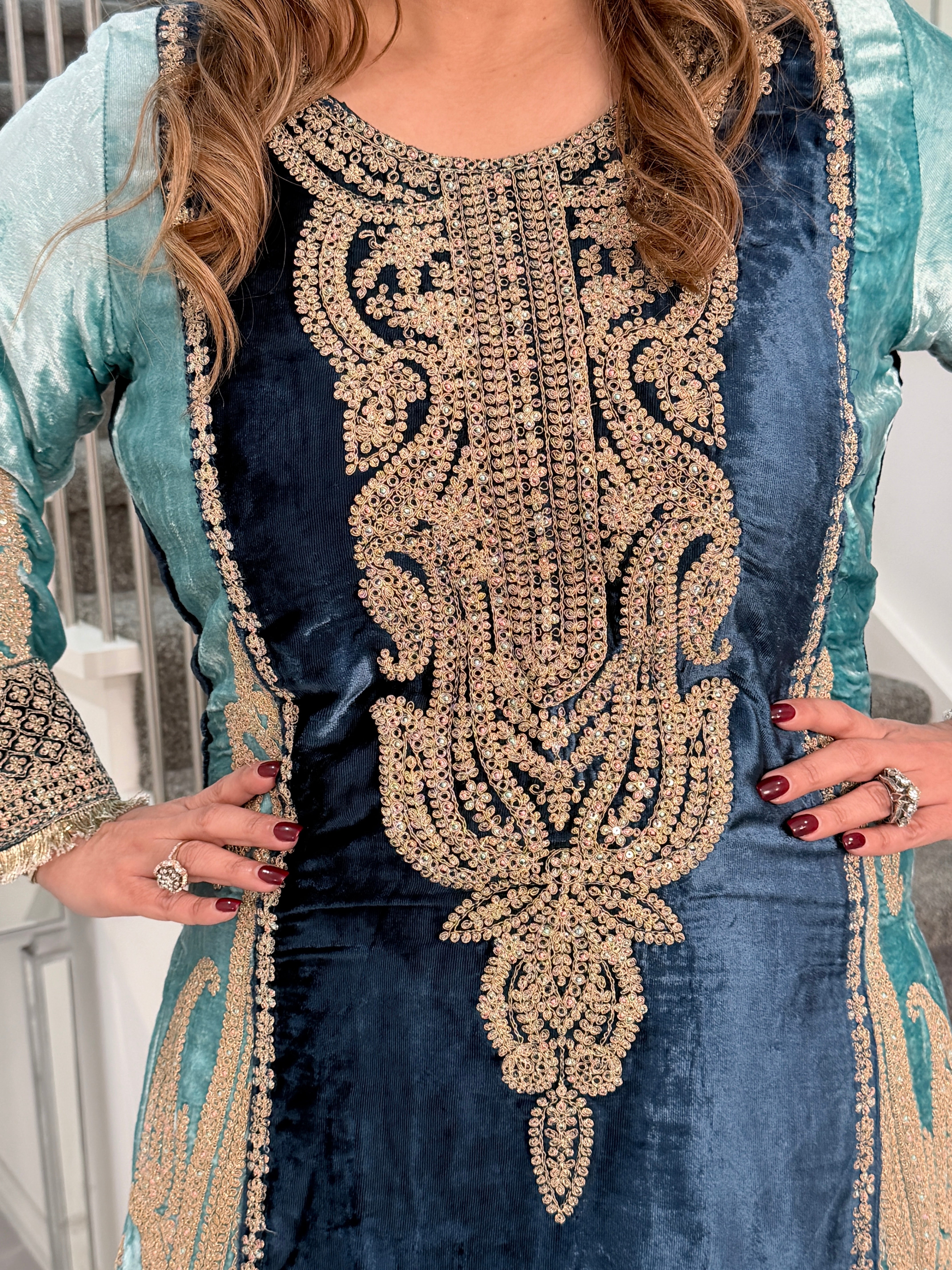 Premium Salwar Kameez - Velvet Special - Salwar Kameez (2)
