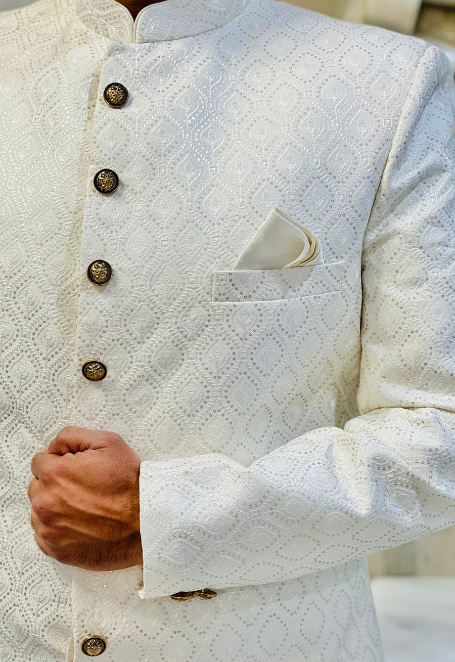 Mens Wear - Long Jacket with matching pants Set
