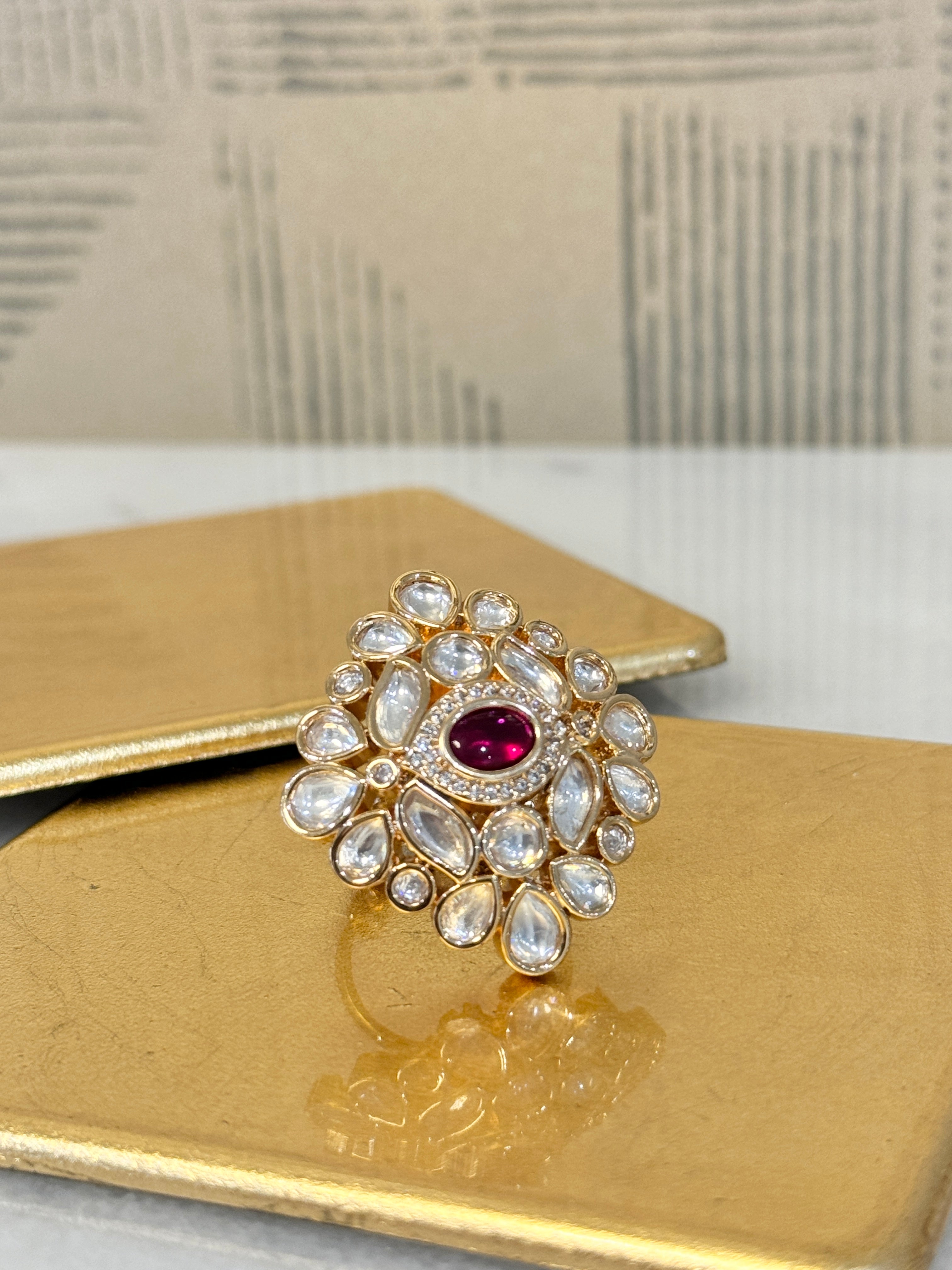 Kundan ring